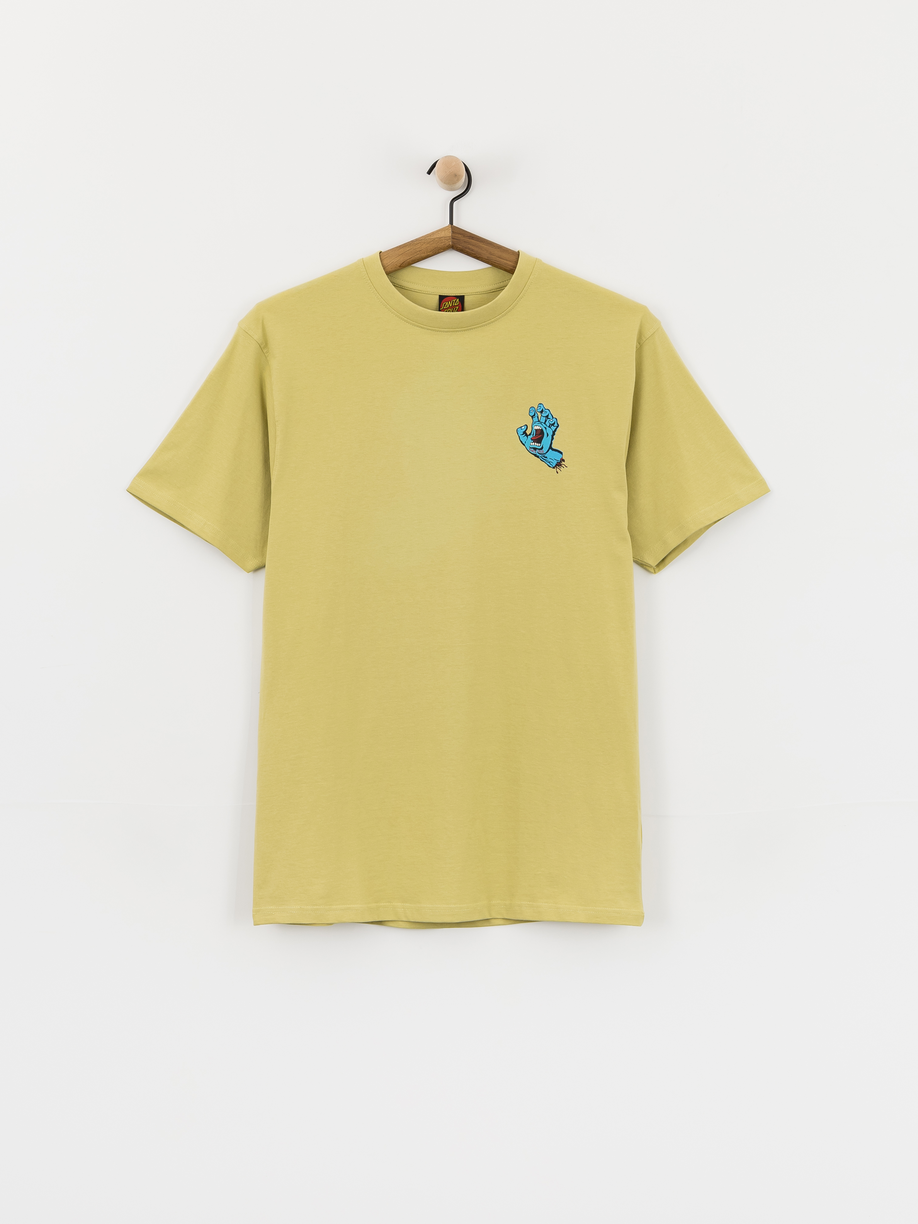 Тениска Santa Cruz Screaming Hand Chest (faded khaki)