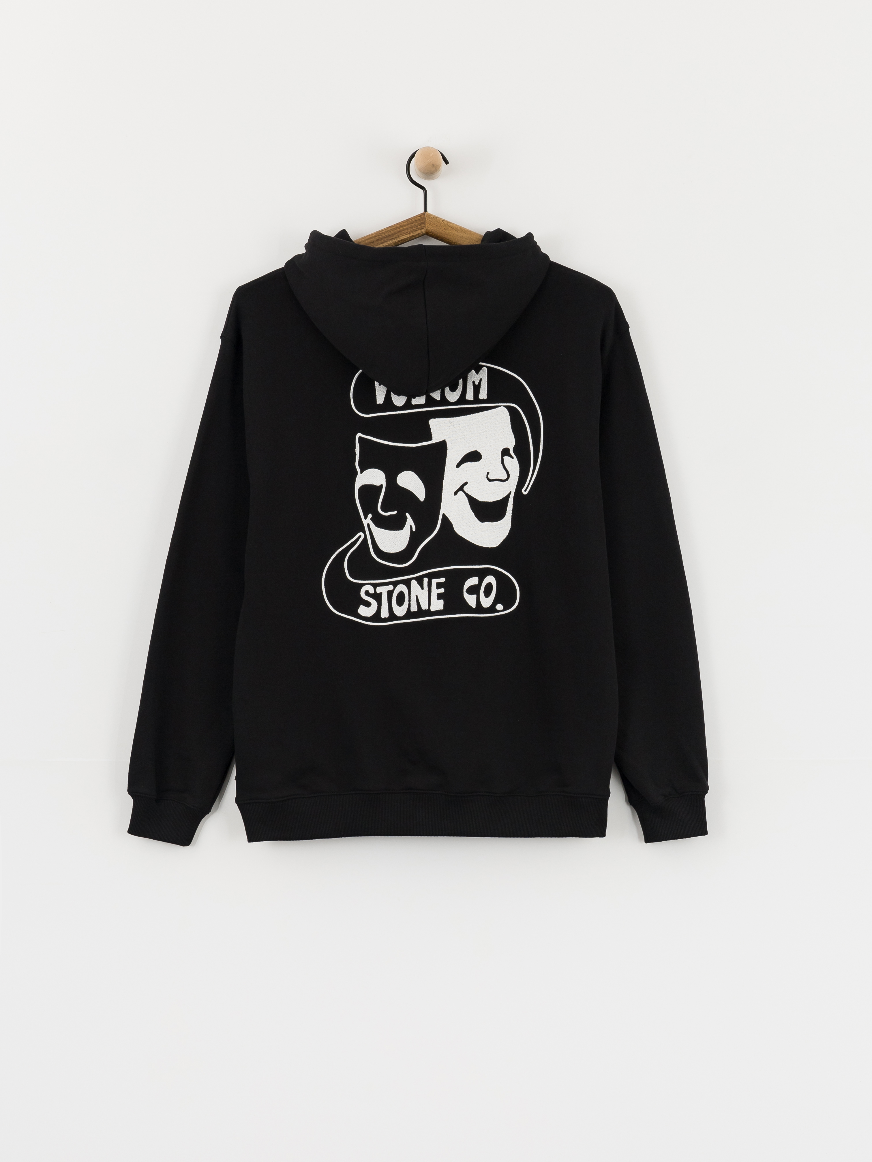 Суитшърт с качулка Volcom Handerry HD (black)