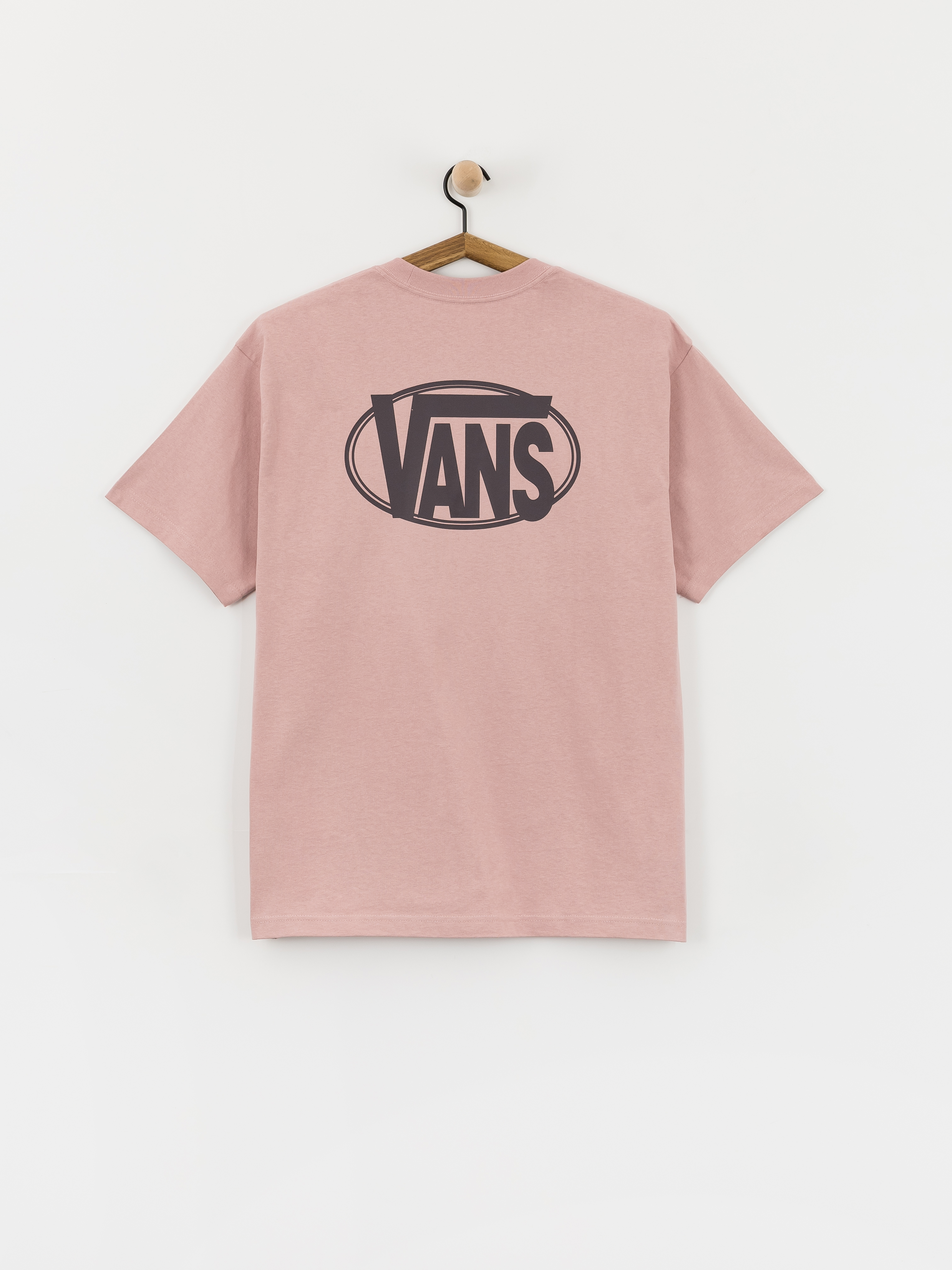 Тениска Vans Oval Logo Loose (misty mauve)