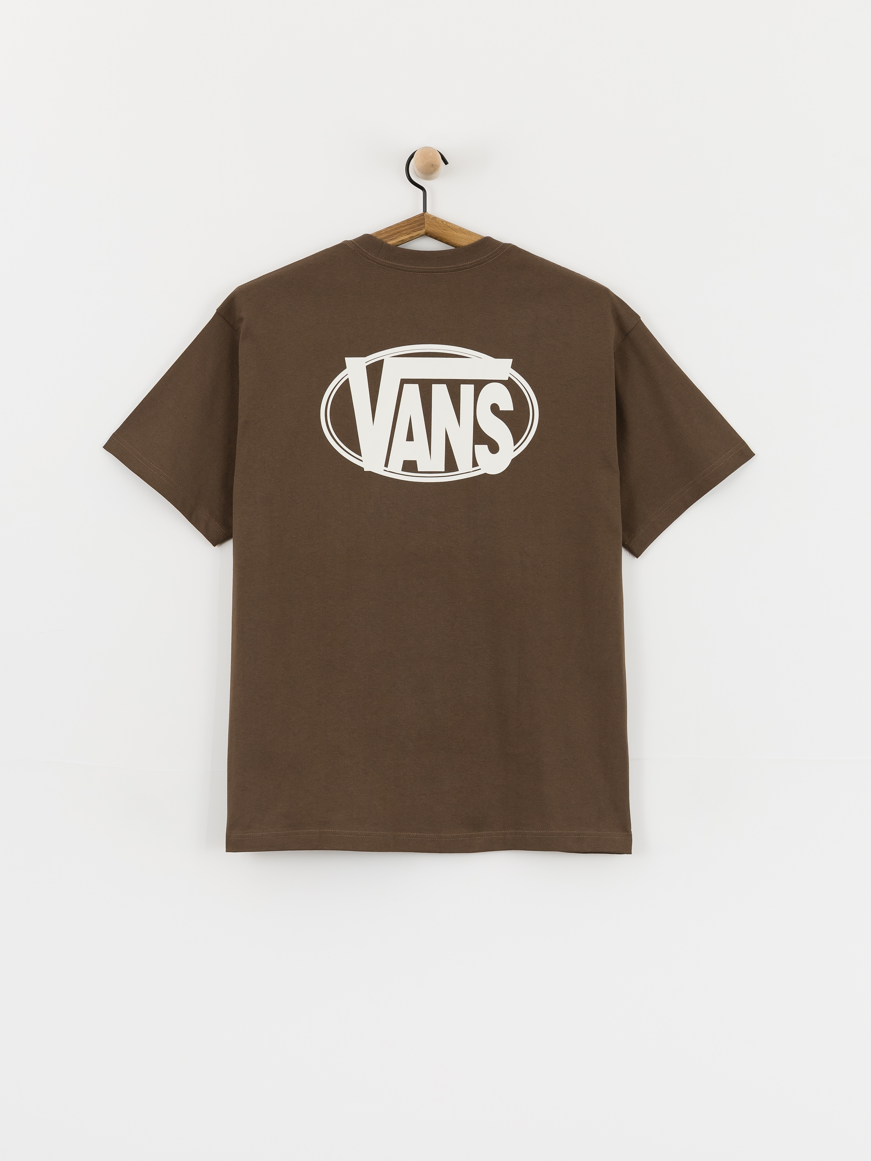 Тениска Vans Oval Logo Loose (vintage cocoa)