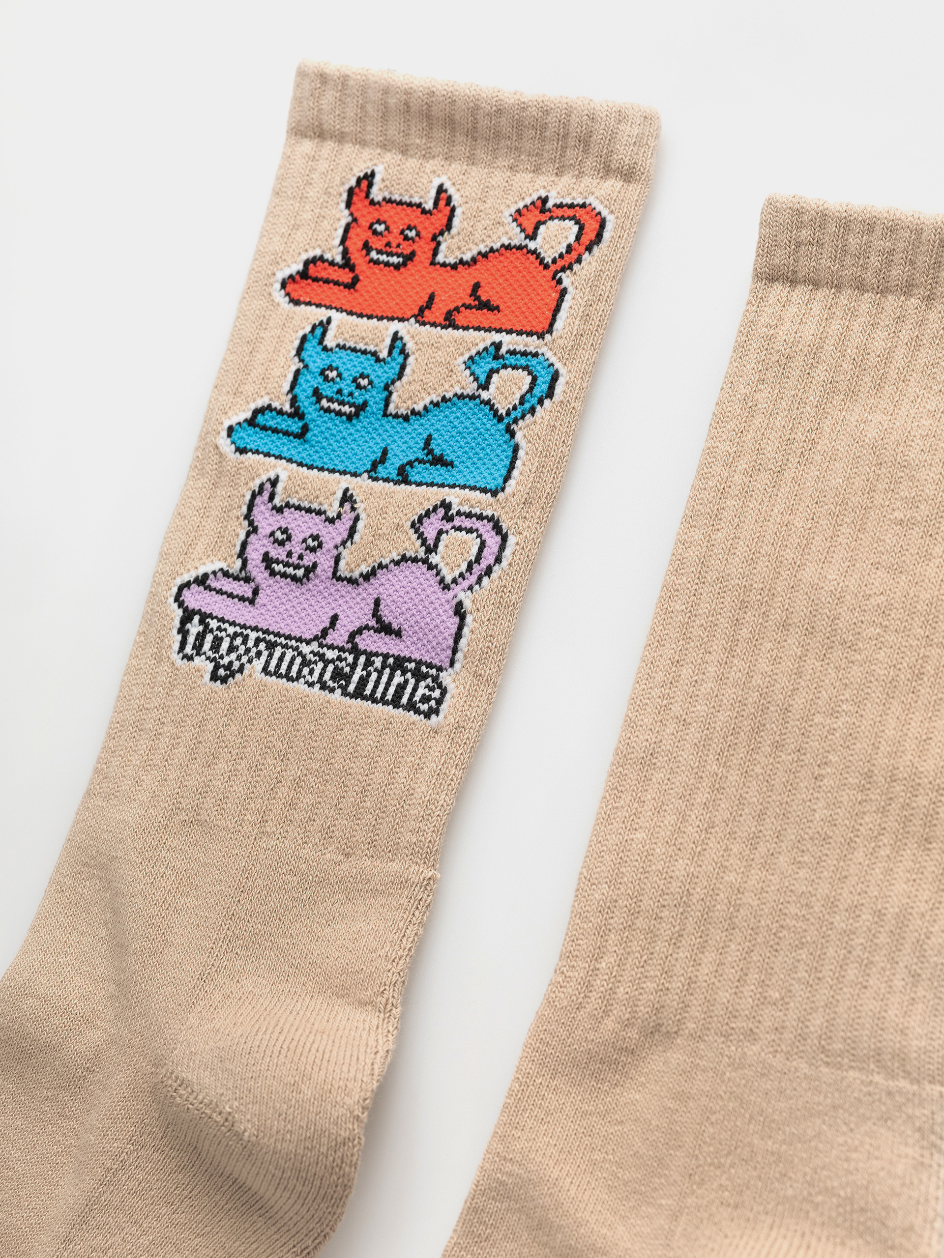 Чорапи Toy Machine Triple Cat (tan)