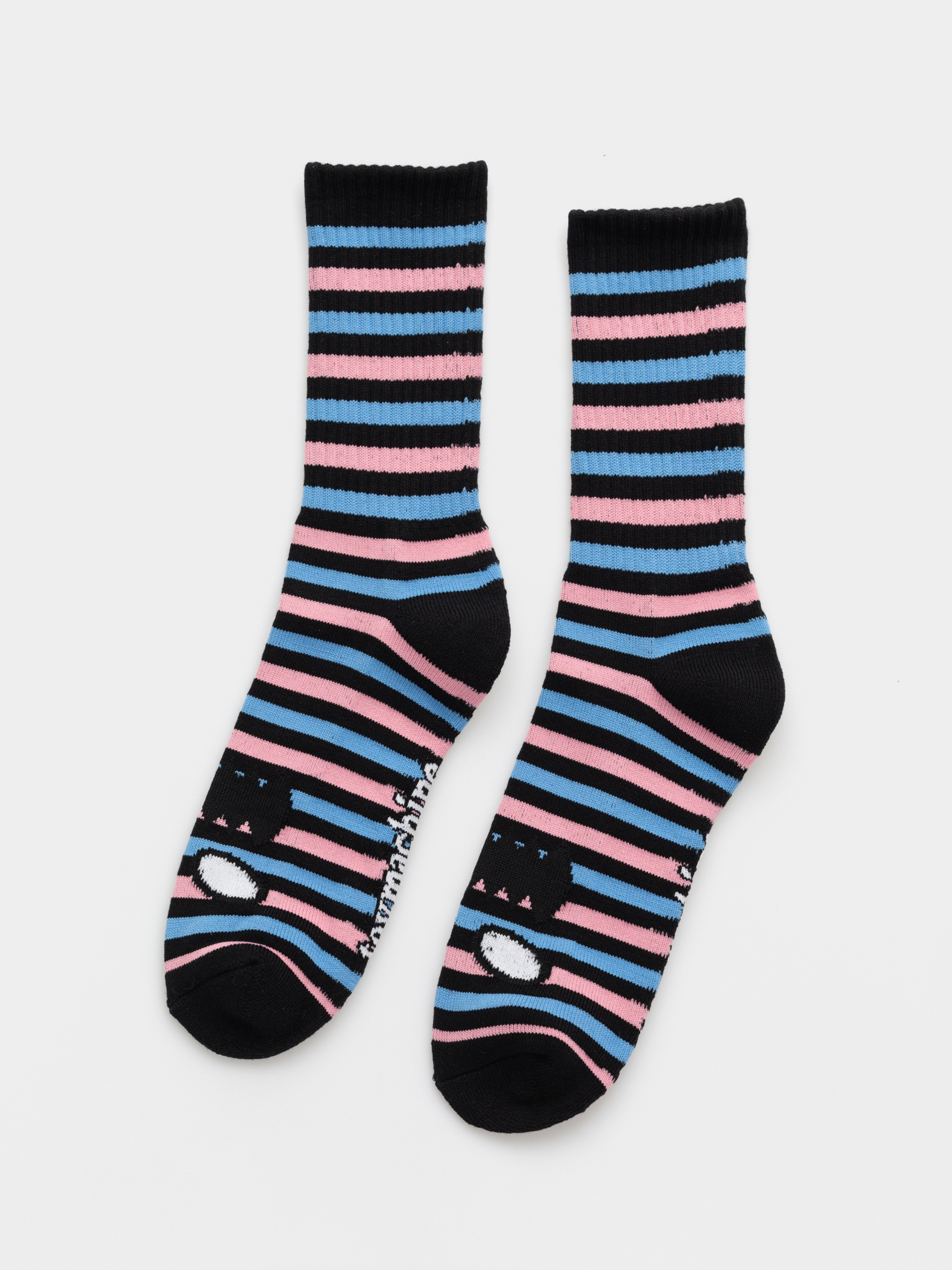 Чорапи Toy Machine Monster Face Mini Stripe (blue)