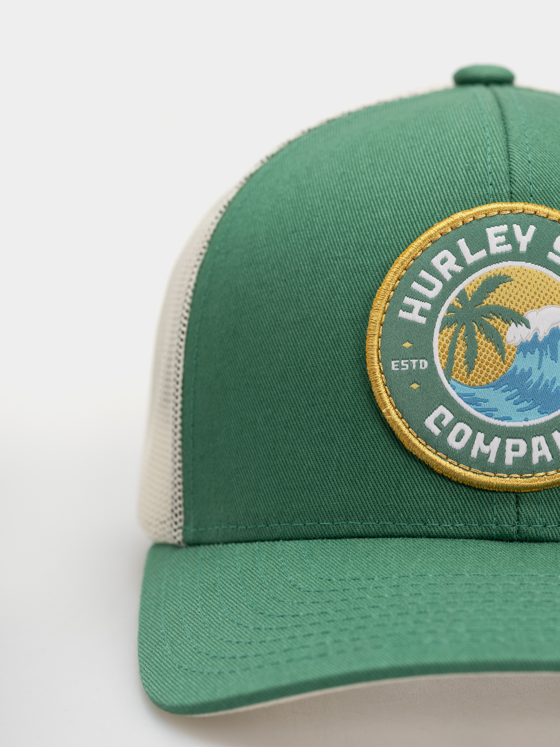 Шапка с козирка Hurley Wave Haven Trucker (legion green)