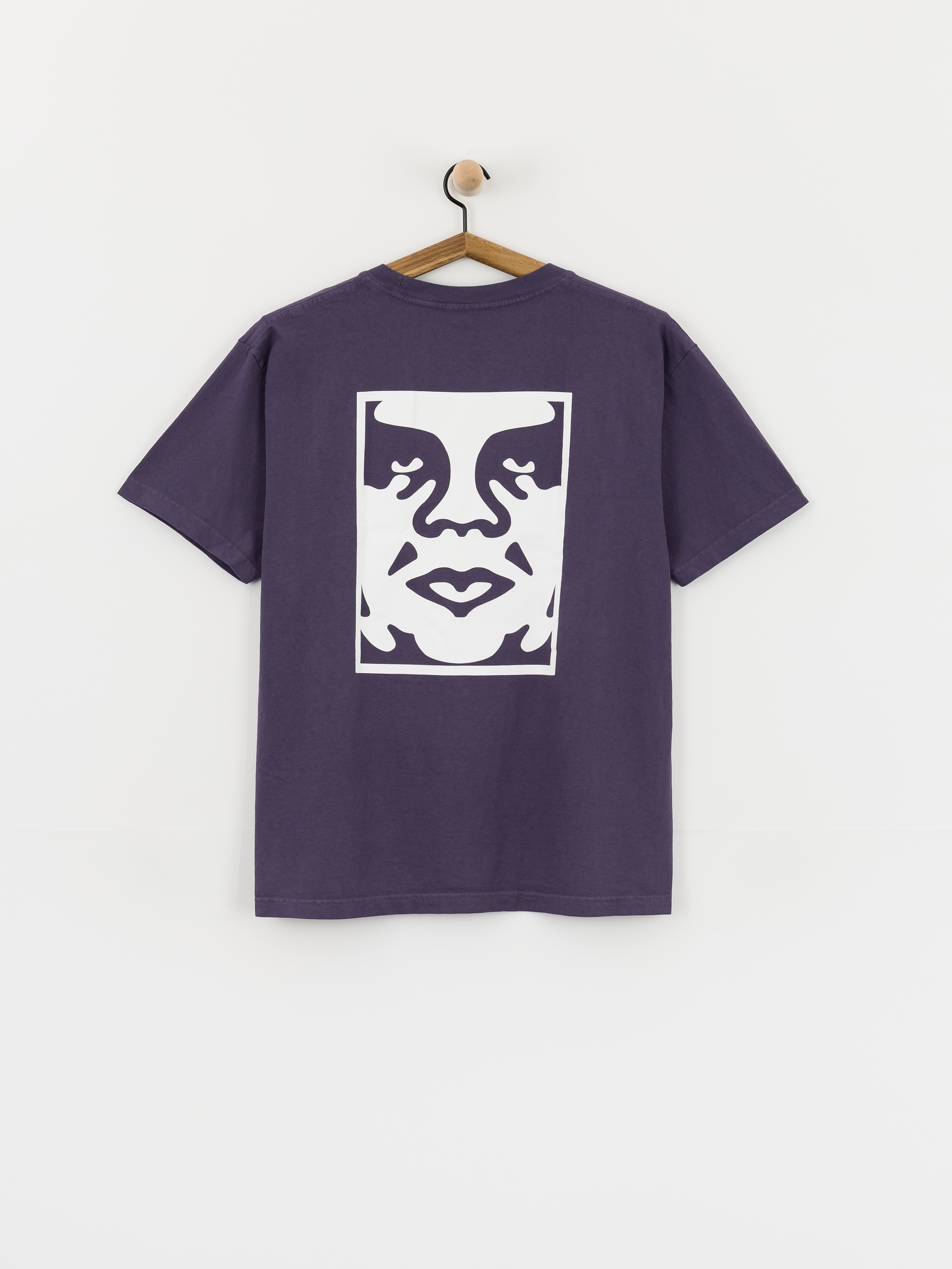 Тениска OBEY Bold Icon Face (pigment purple velvet)