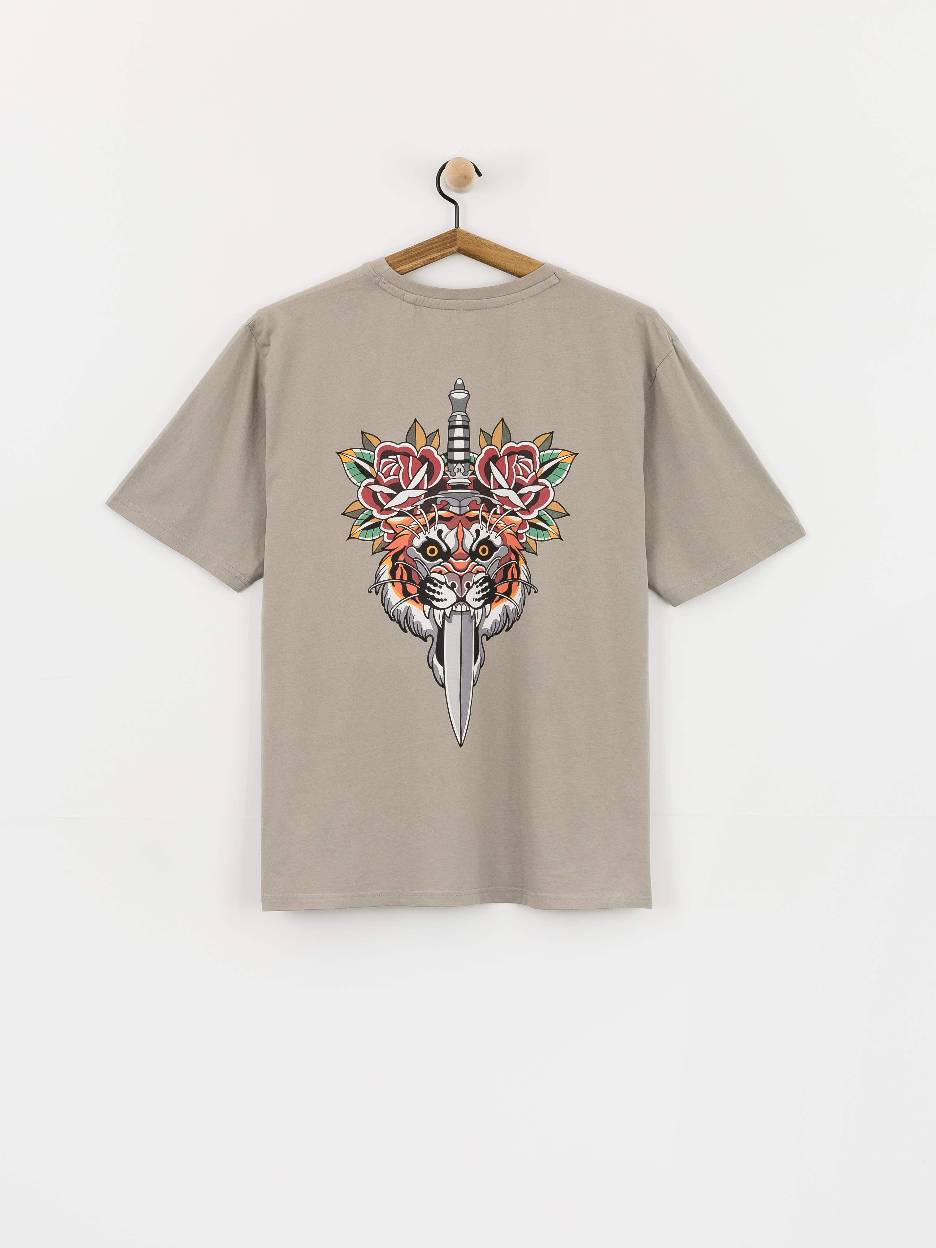 Тениска Hurley Tattoo Trudy Tigger (particle grey)