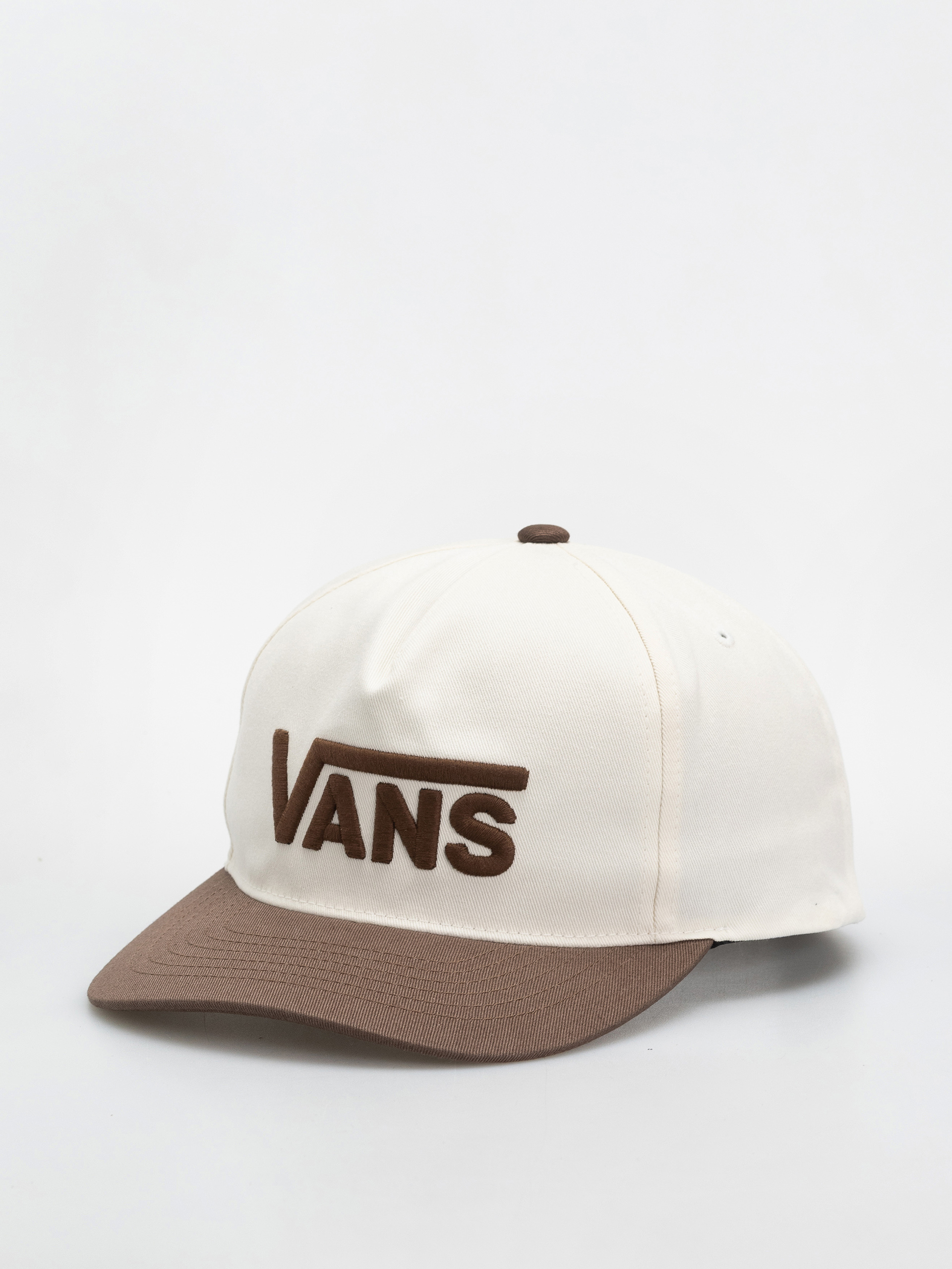 u0428u0430u043fu043au0430 u0441 u043au043eu0437u0438u0440u043au0430 Vans Drop V Logo Snapback (vintage cocoa)