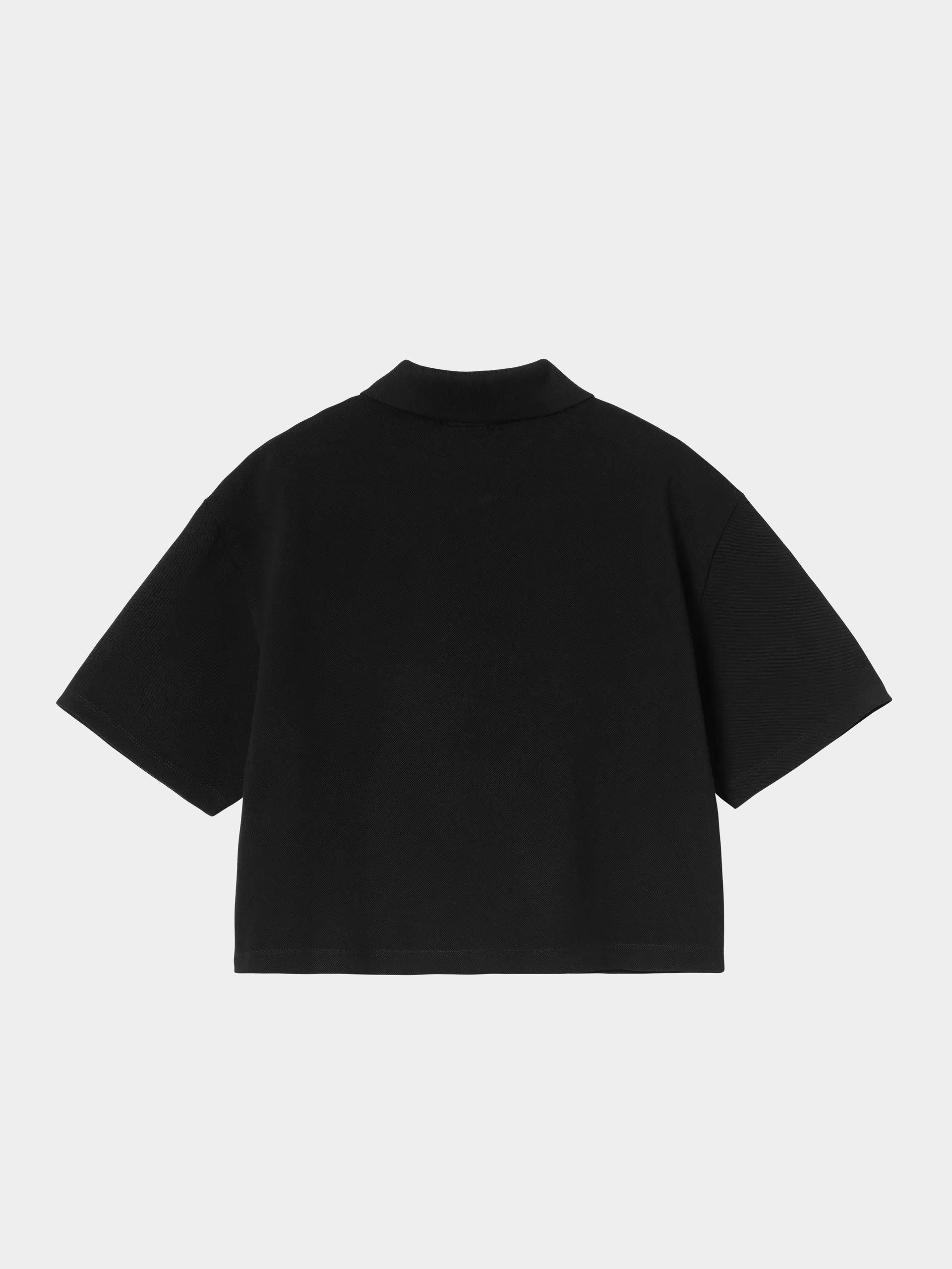 Тениска Carhartt WIP Script Polo Wmn (black/white)