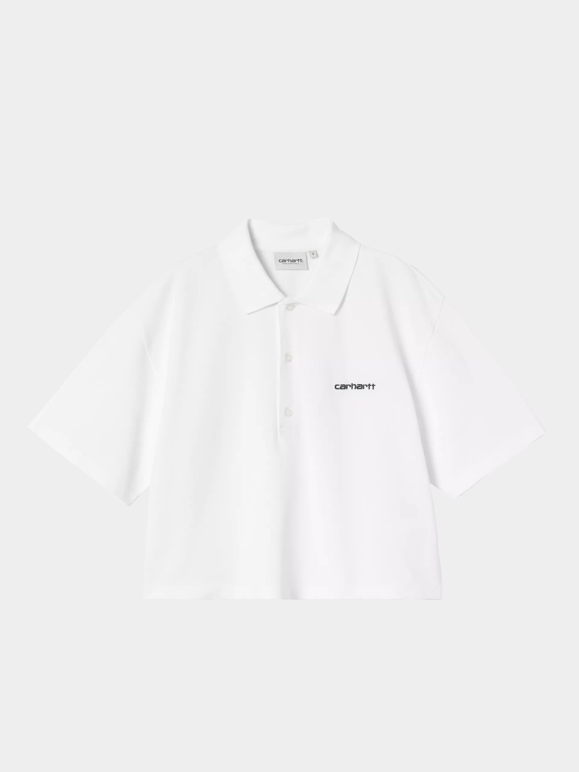 Тениска Carhartt WIP Script Polo Wmn