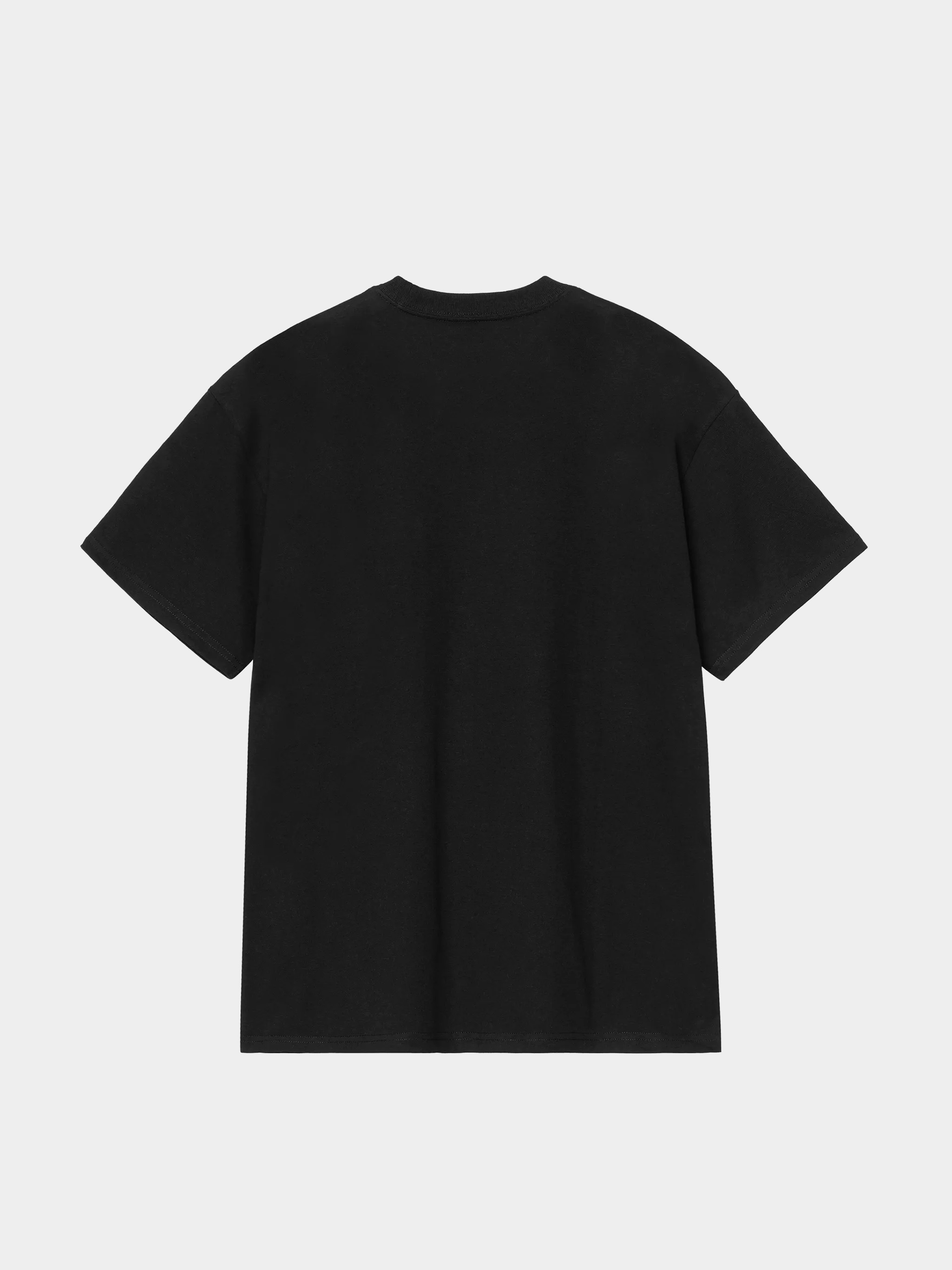 Тениска Carhartt WIP Longhand Pocket (black/white)