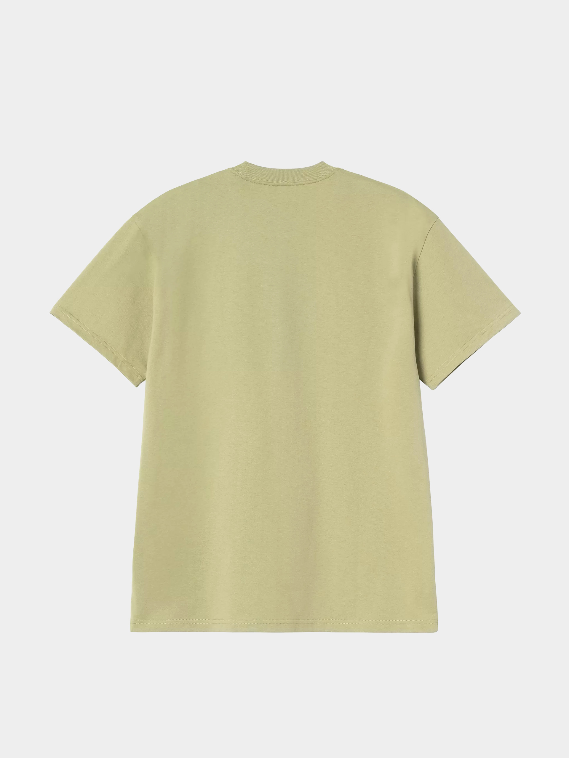 Тениска Carhartt WIP Longhand Pocket (gentle green/white)