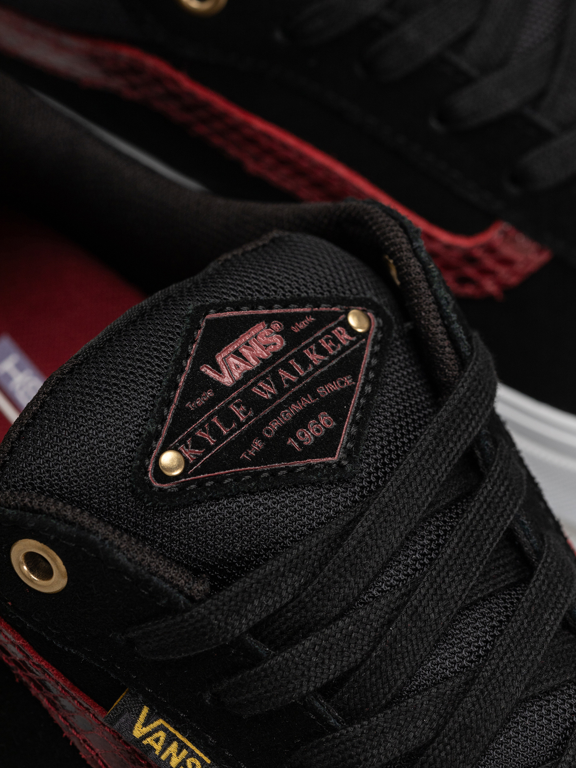 Обувки Vans Skate Kyle Walker (python black)