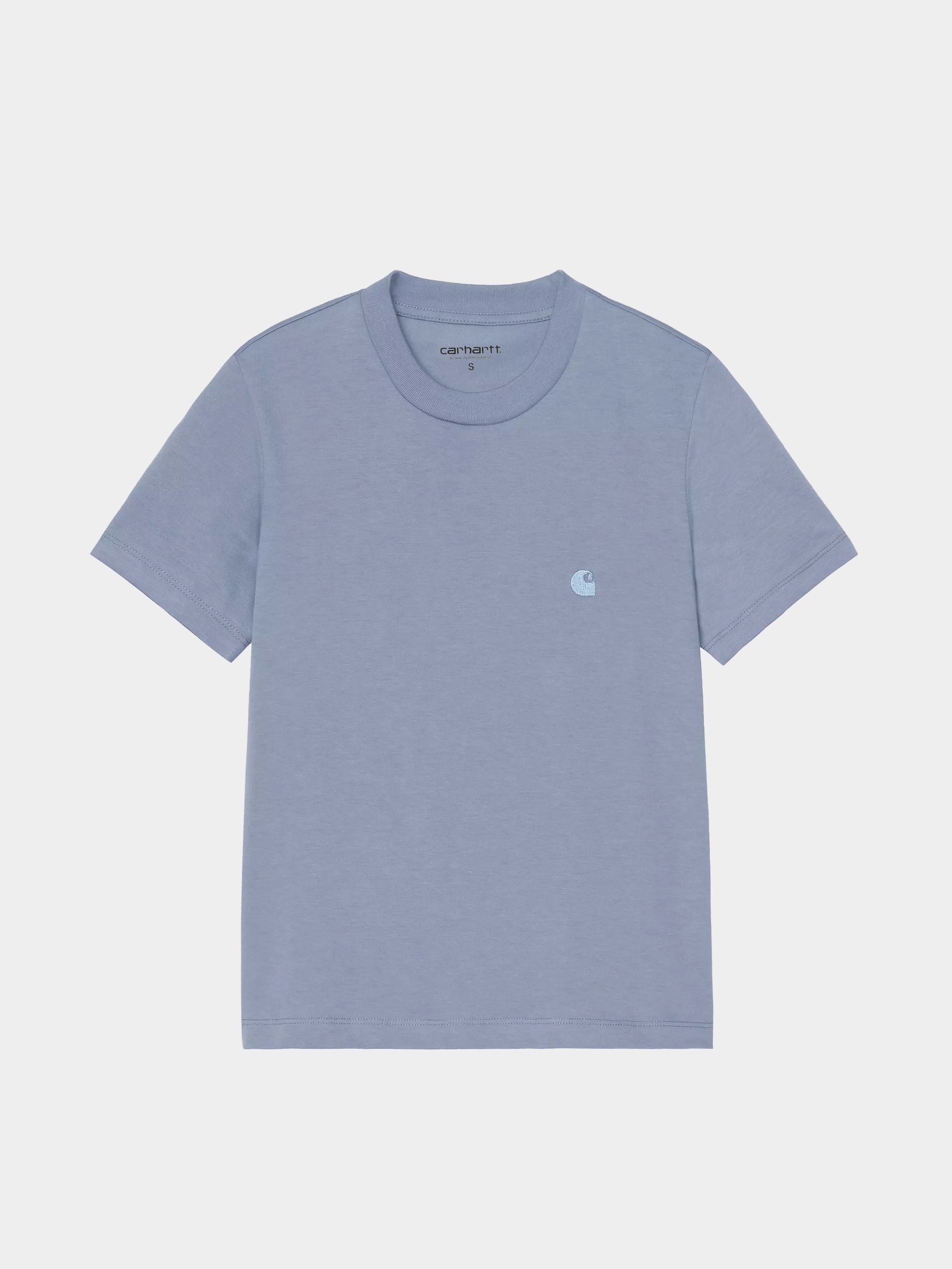 Тениска Carhartt WIP Luca Wmn (gentle blue)