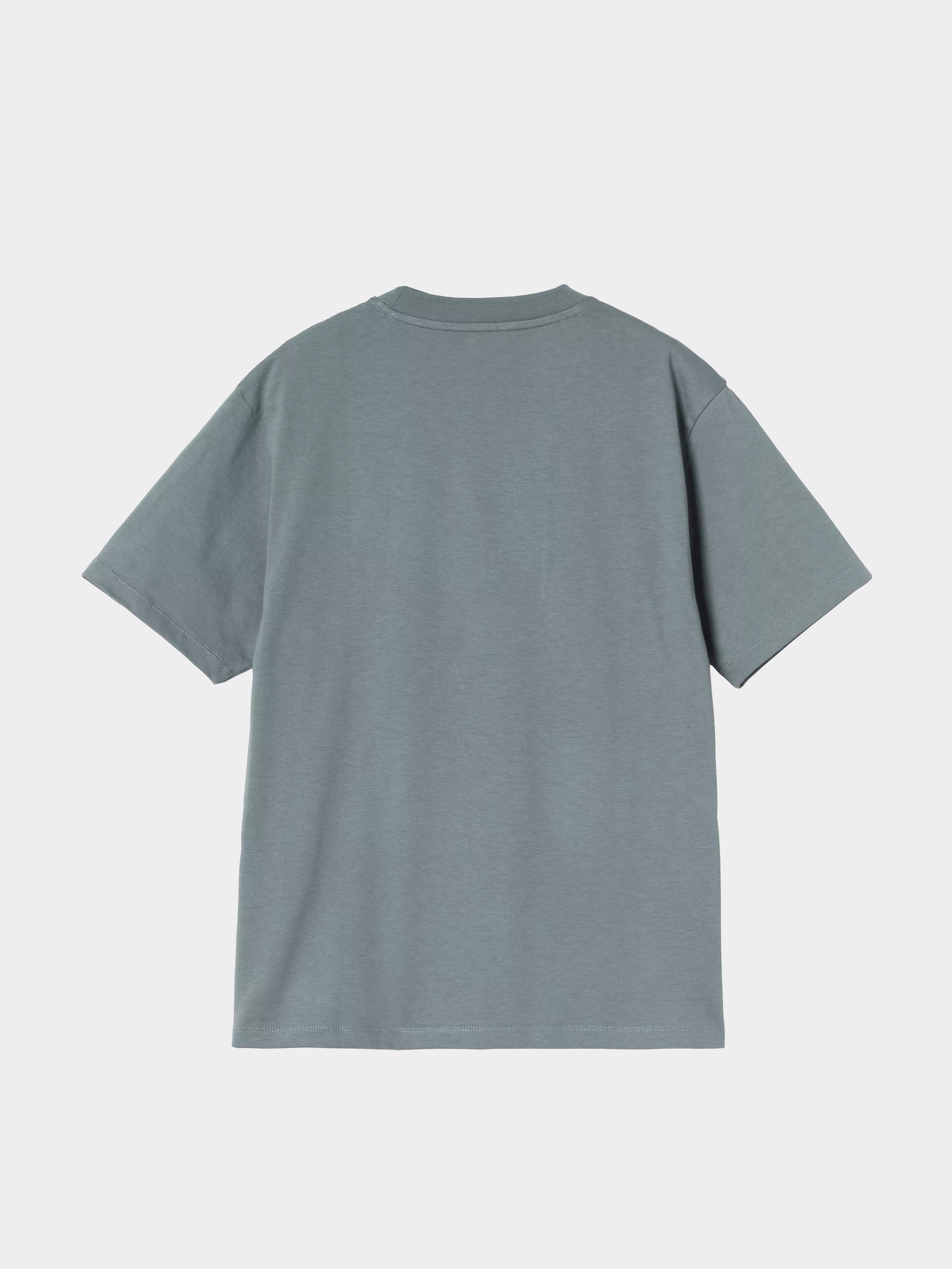 Тениска Carhartt WIP Pocket Heart Wmn (cozy blue/red)