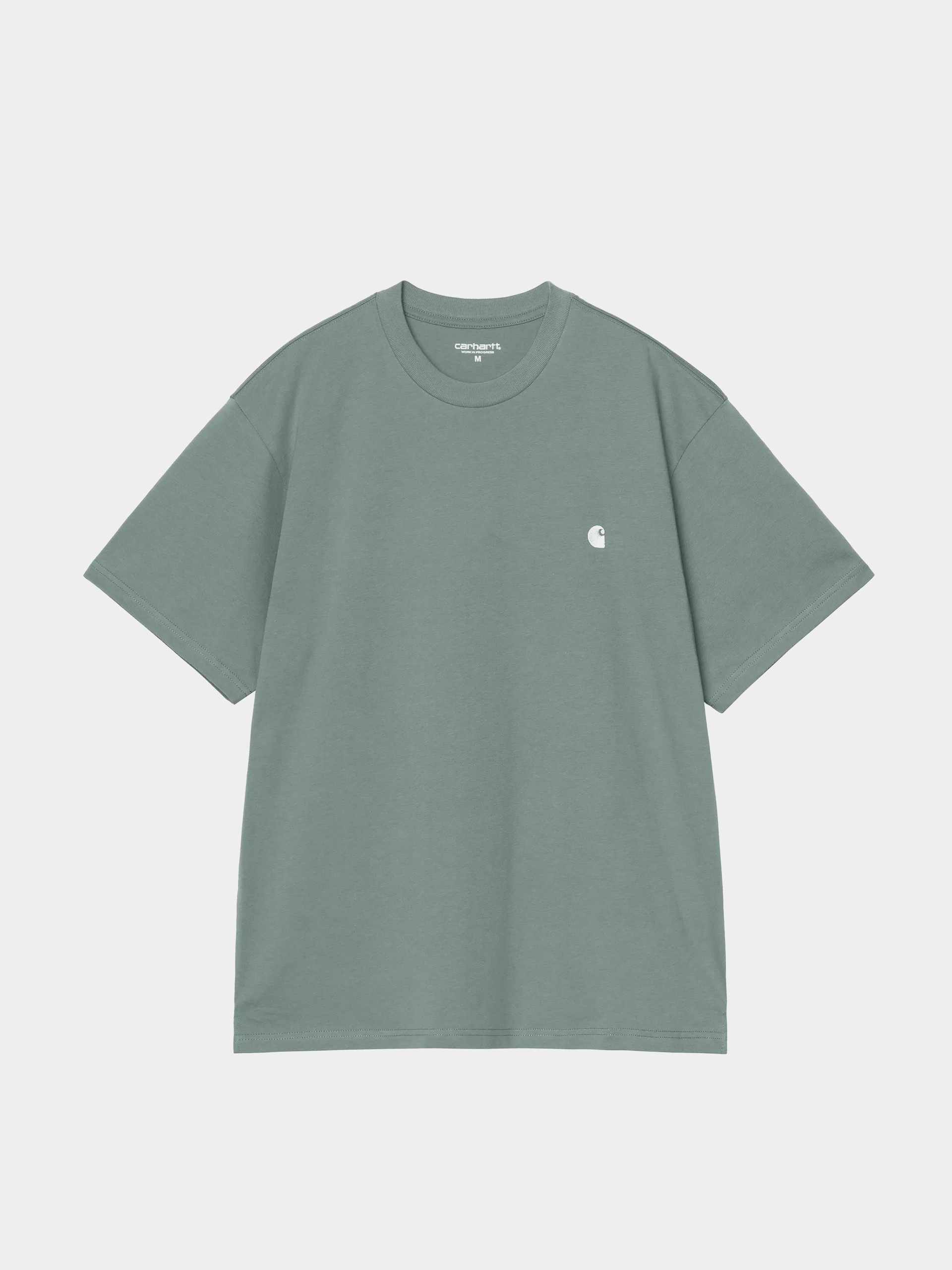 Тениска Carhartt WIP Madison (velvet green/white)