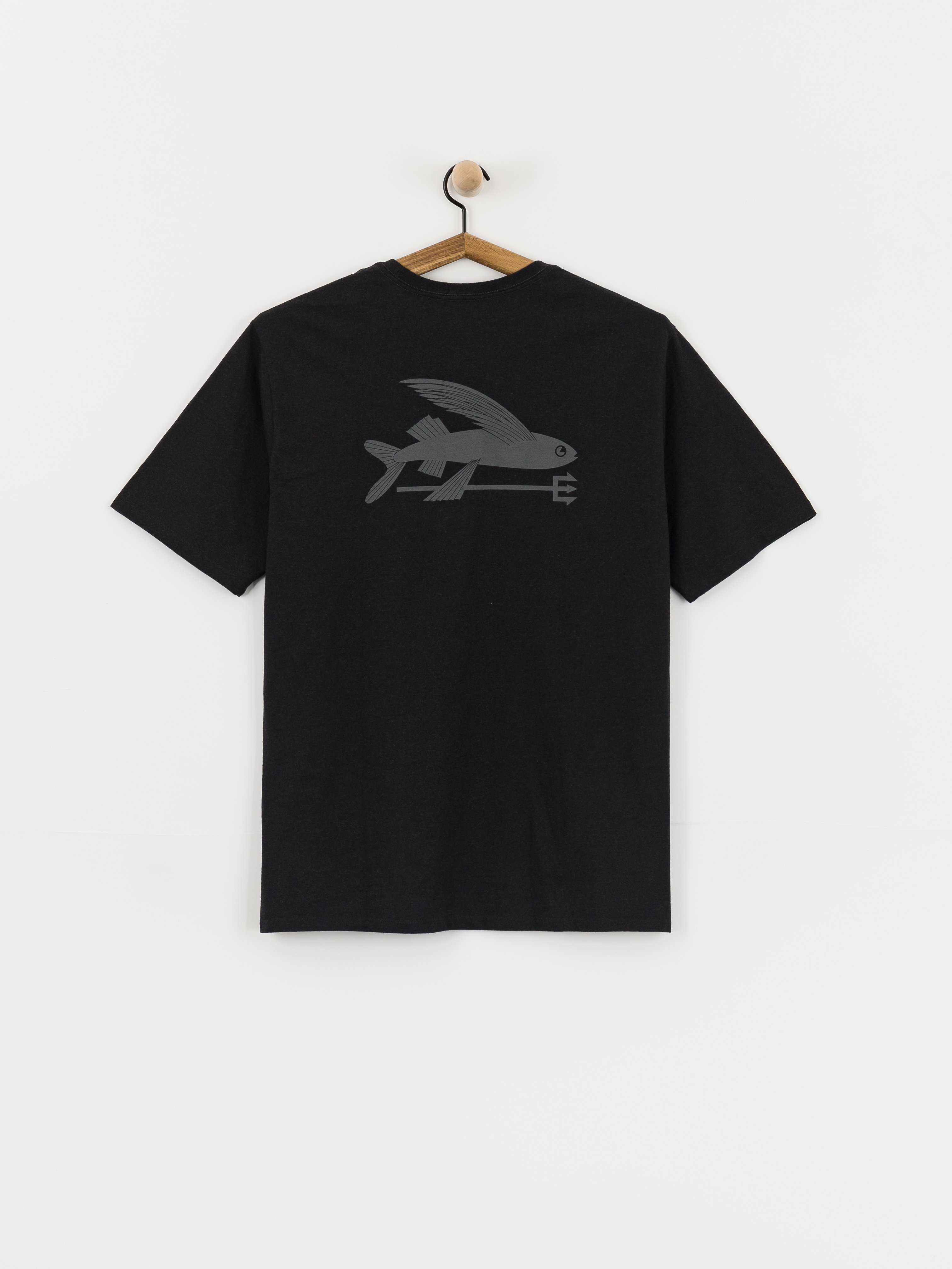 Тениска Patagonia Flying Fish (ink black)