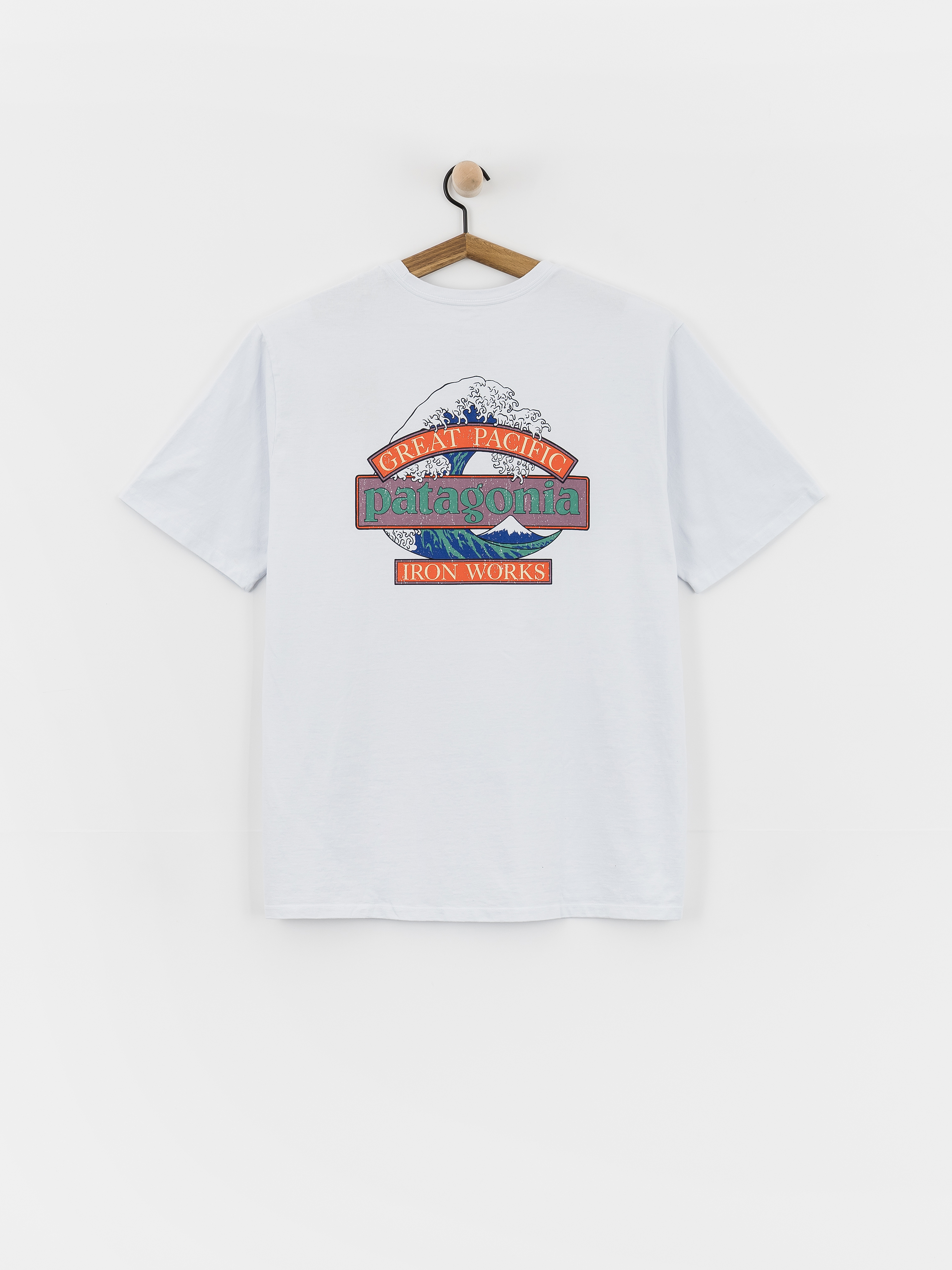 Тениска Patagonia Great Waves (white)