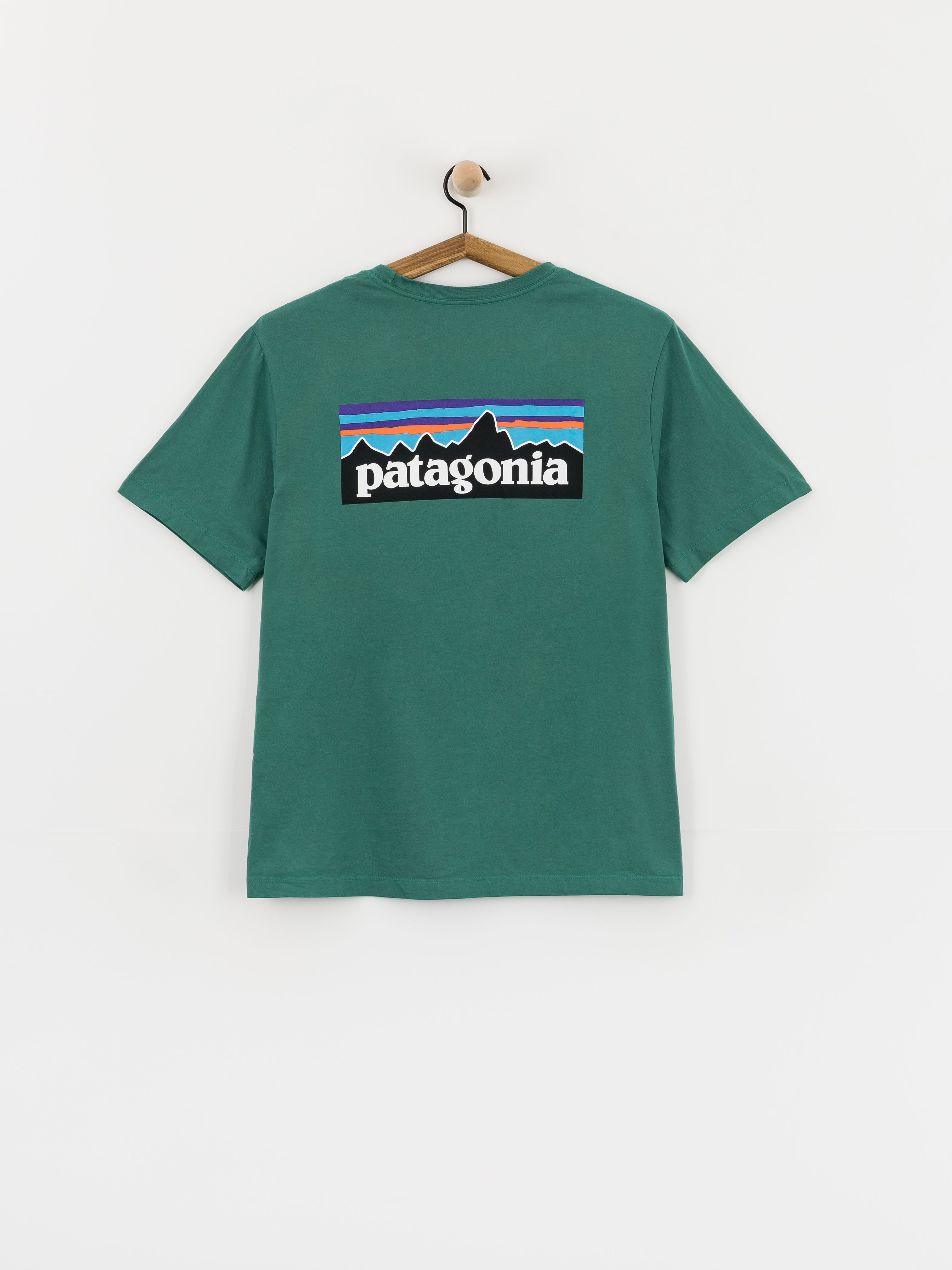 Тениска Patagonia P 6 Logo (gem green)