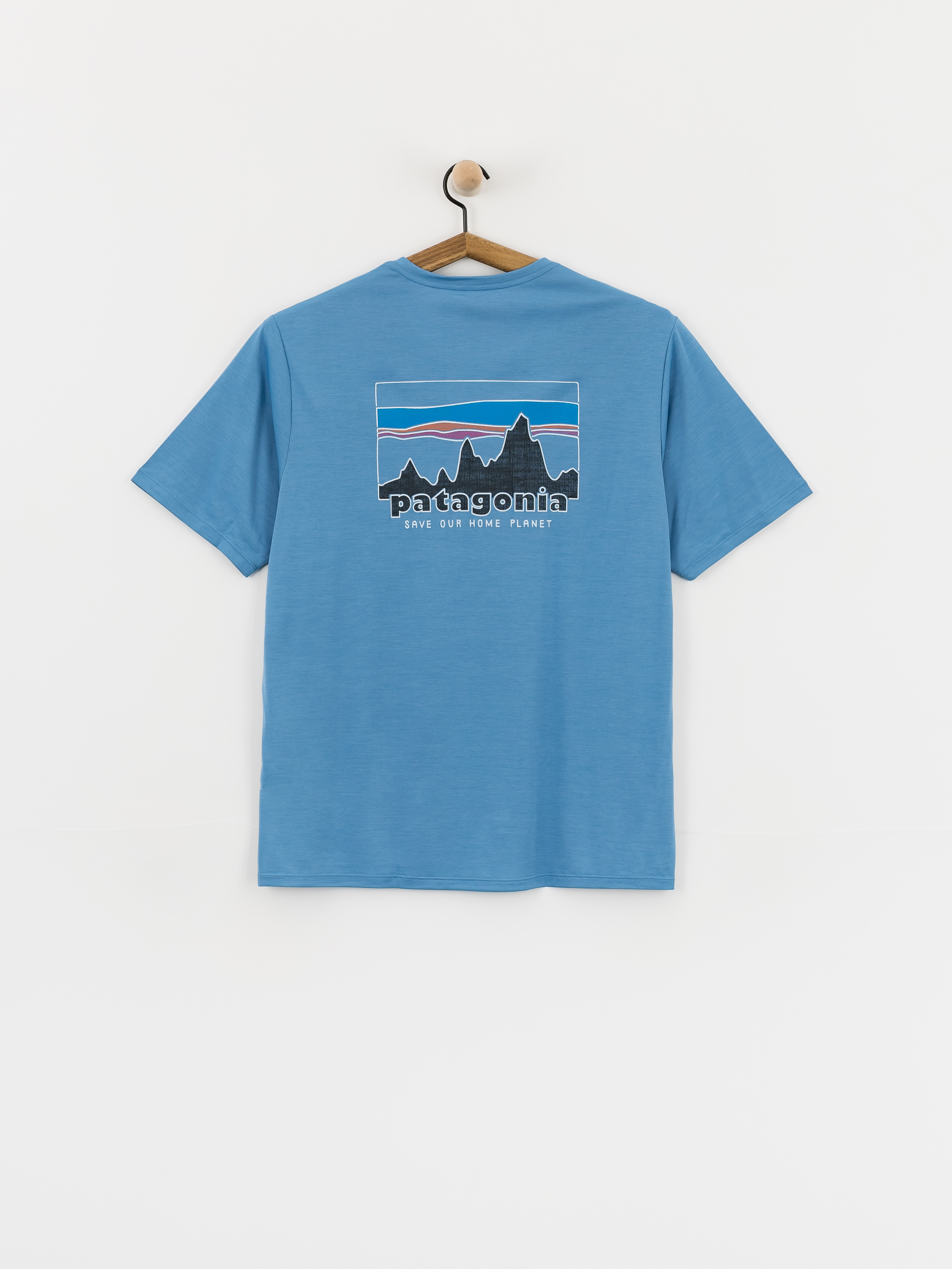 u0422u0435u043du0438u0441u043au0430 Patagonia Capilene Cool '73 Skyline (shore blue/light shore blue)