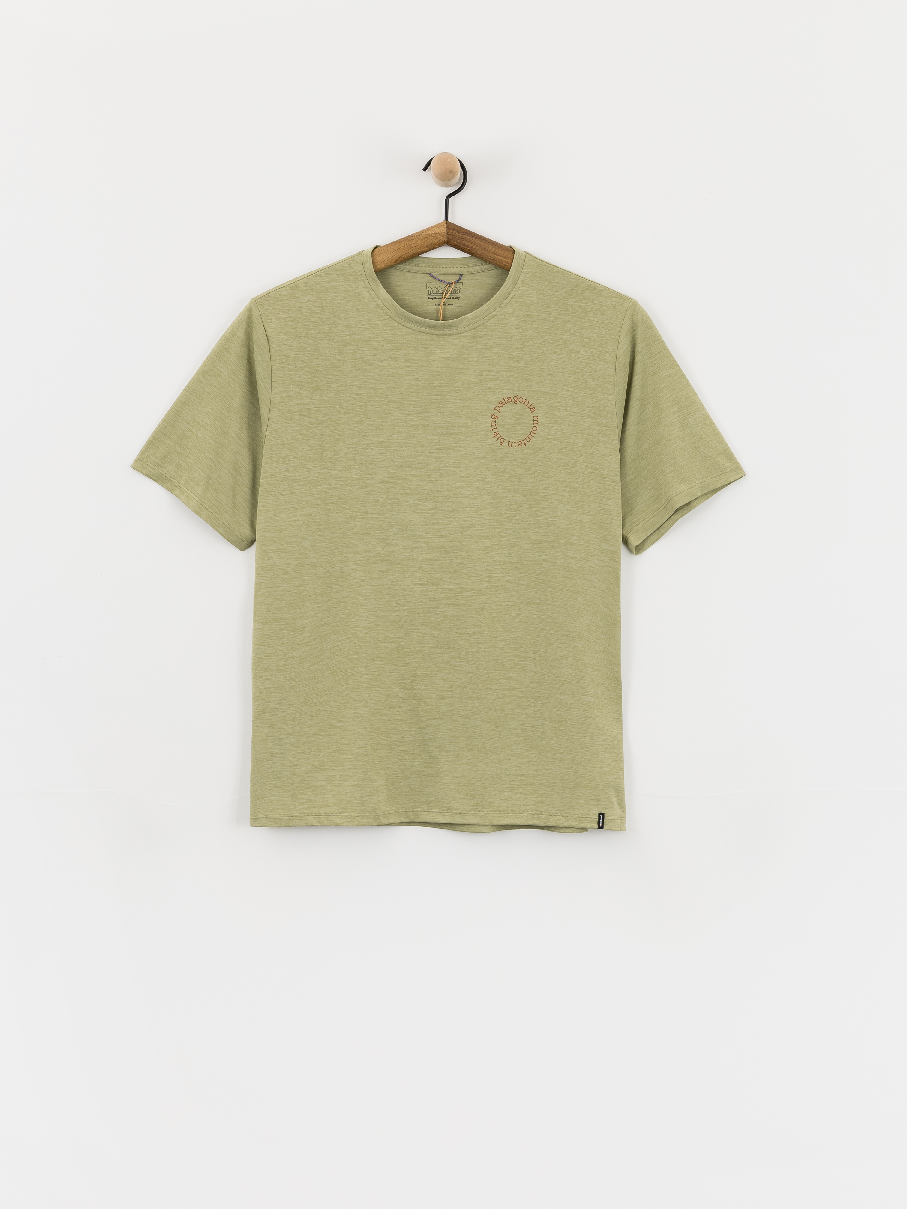Тениска Patagonia Capilene Cool Spoke Stencil (gumtree green/light gumtree green)