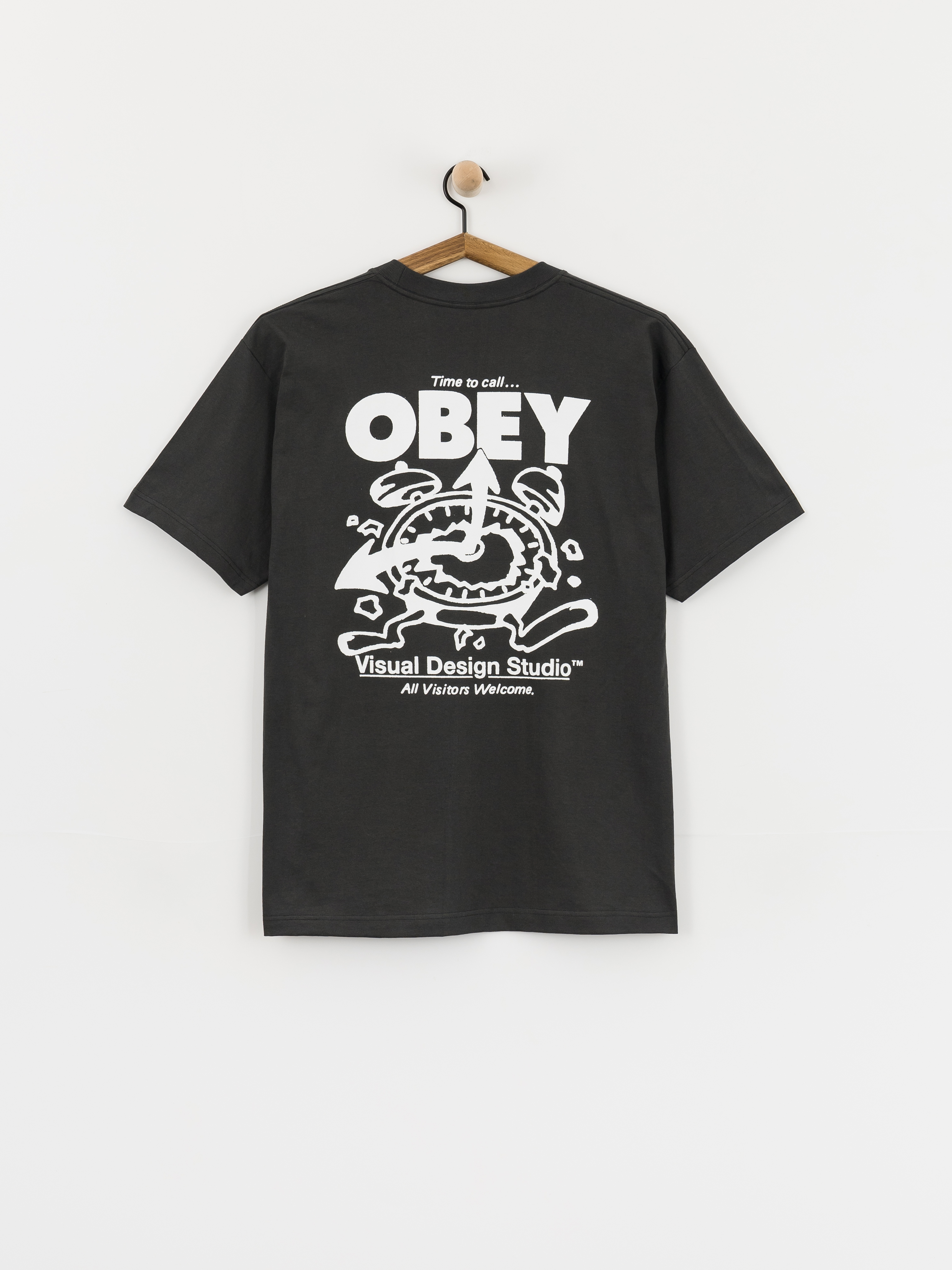 Тениска OBEY Time To Call Obey
