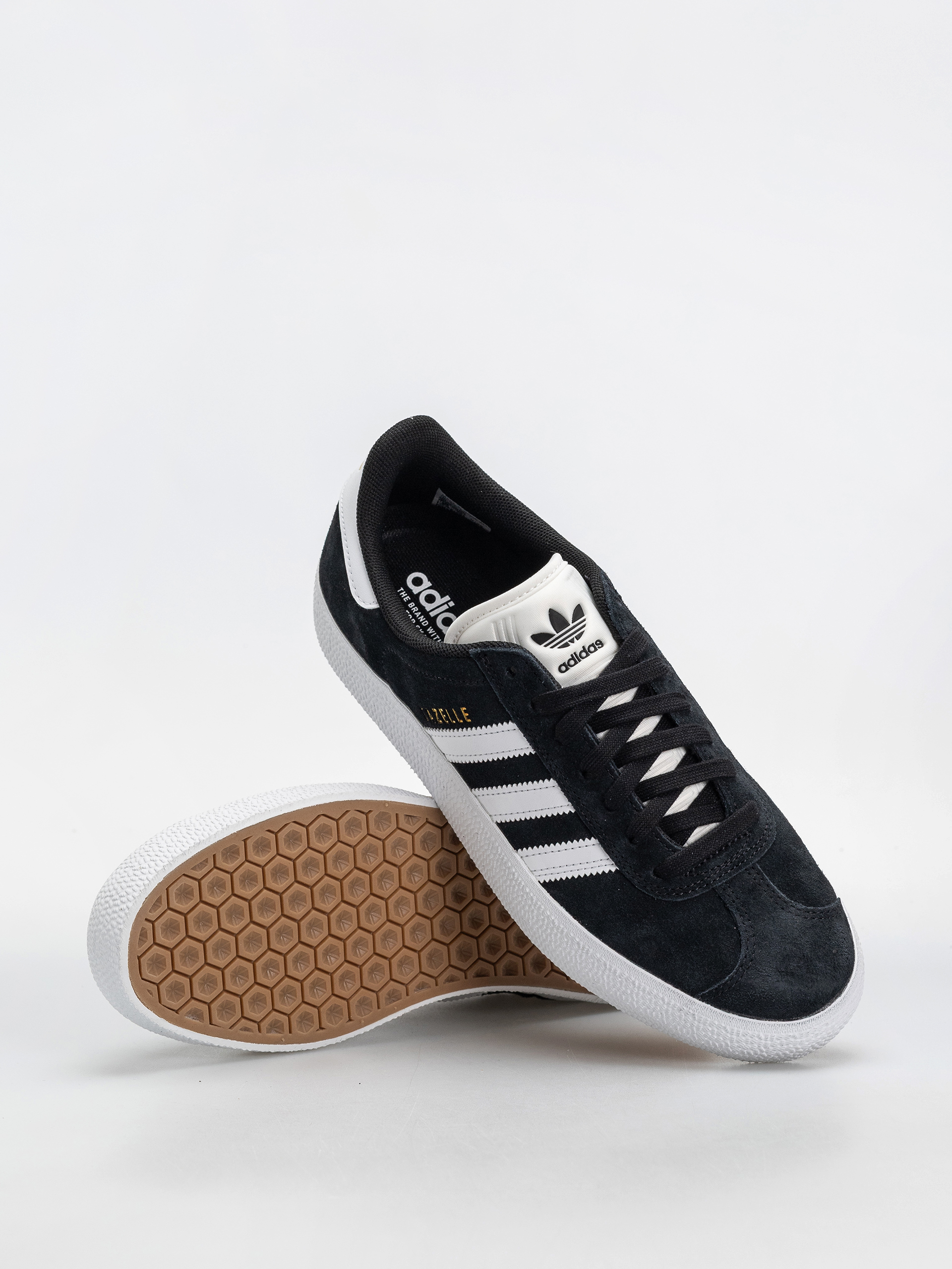 Обувки adidas Gazelle Adv (cblack/ftwwht/goldmt)