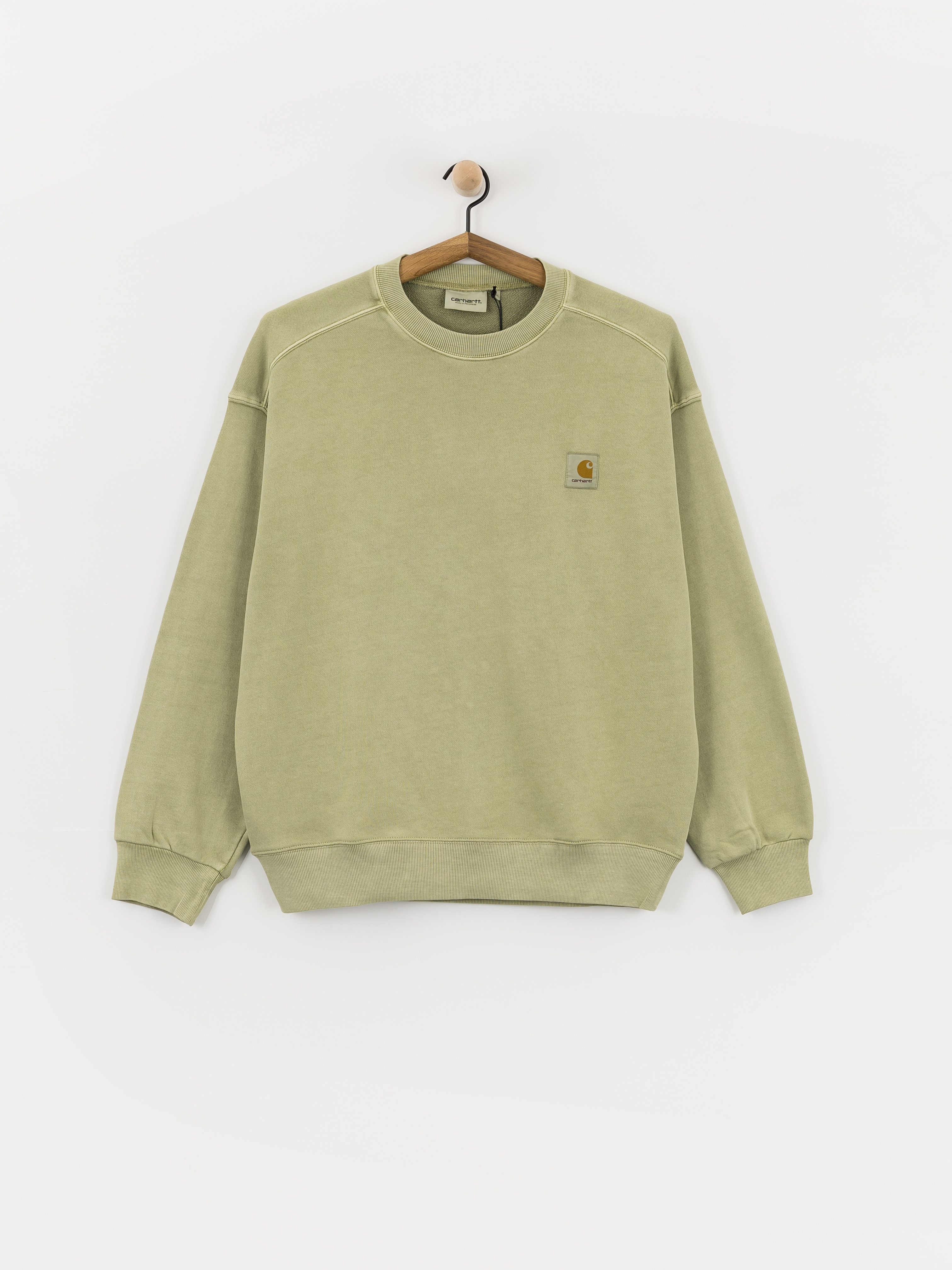 Суитшърт Carhartt WIP Nelson (gentle green)