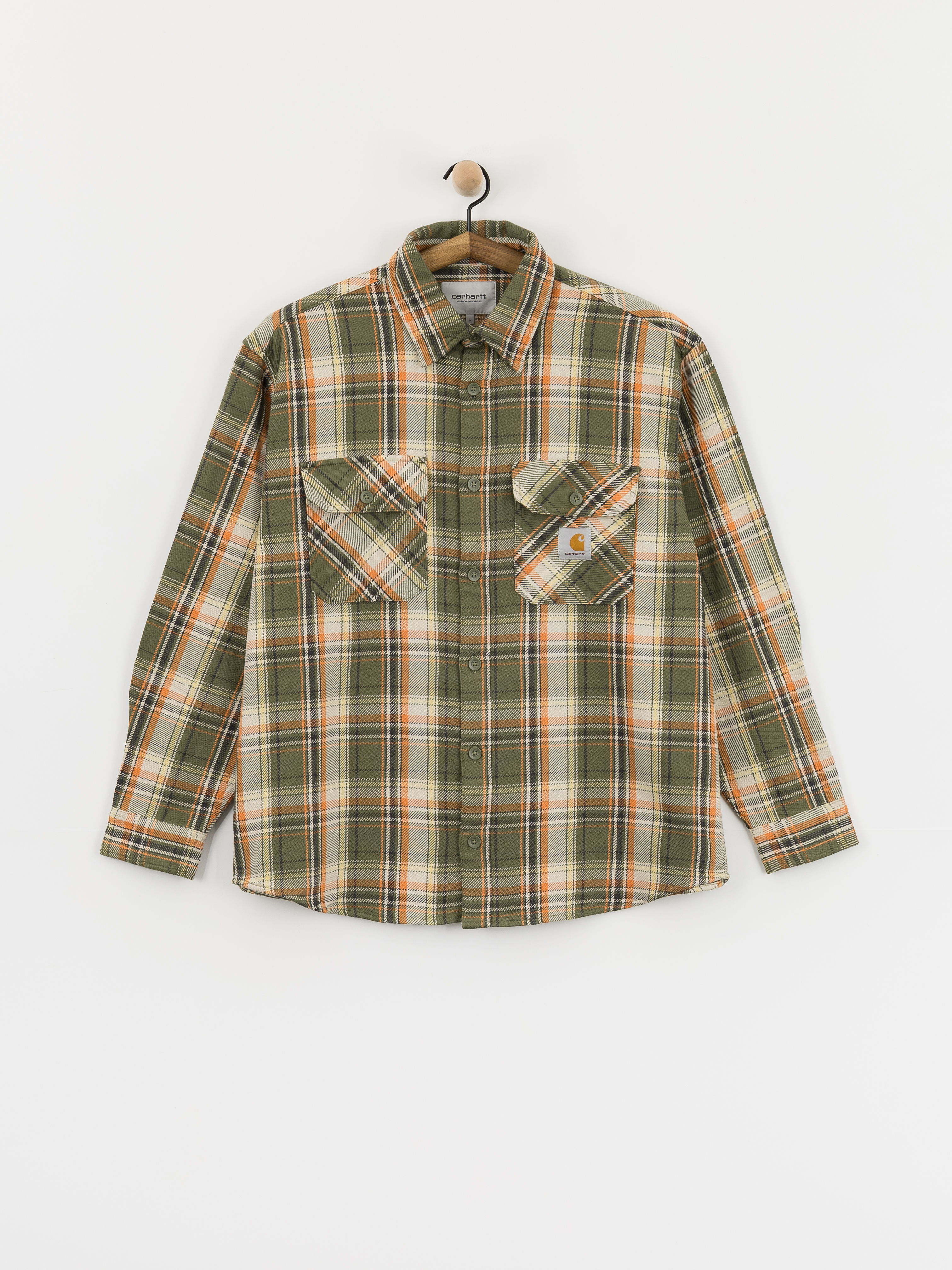 u0420u0438u0437u0430 Carhartt WIP Tunick (tunick check/dollar green)