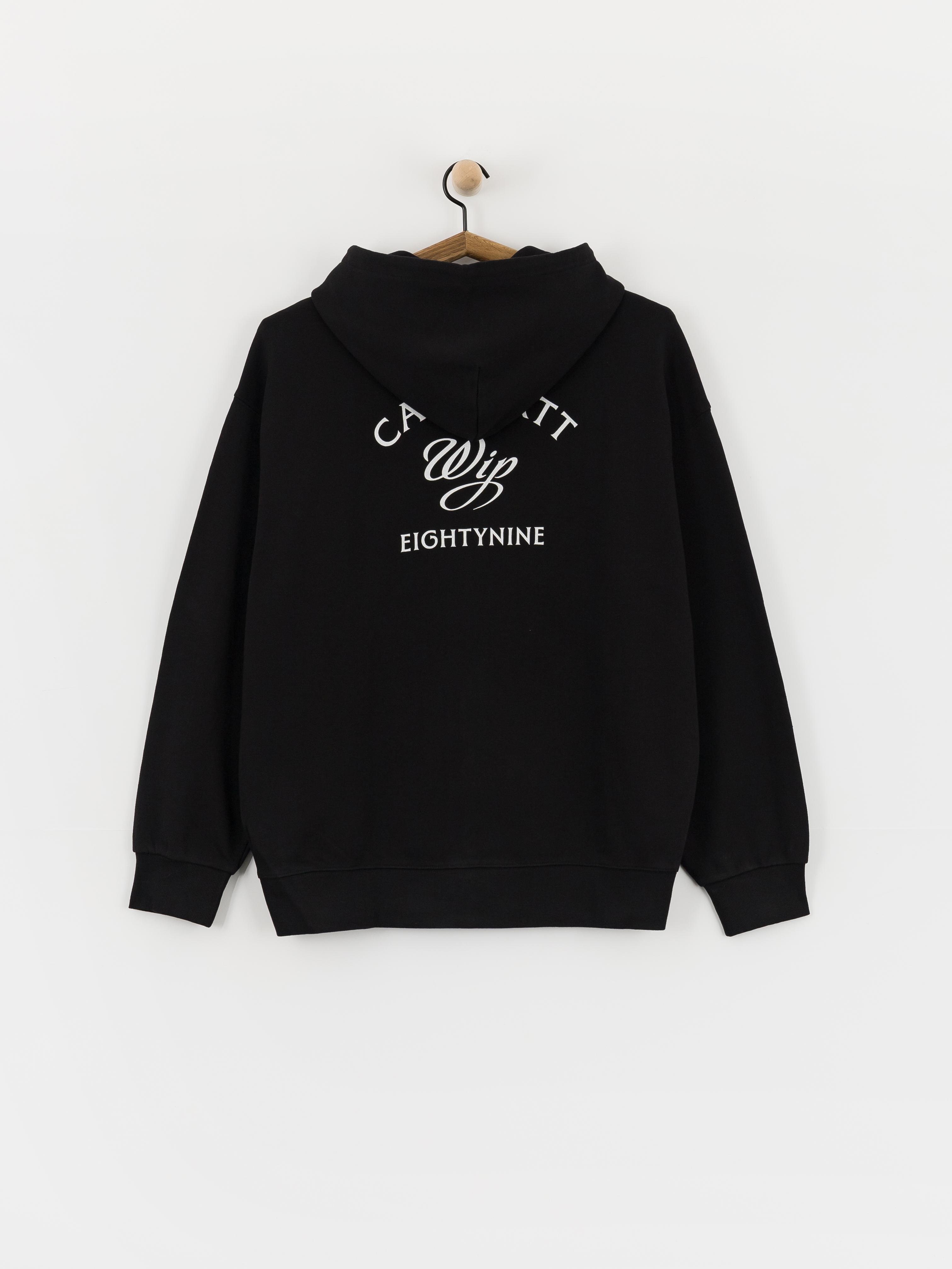 Суитшърт с качулка Carhartt WIP Eightynine ZHD (black)