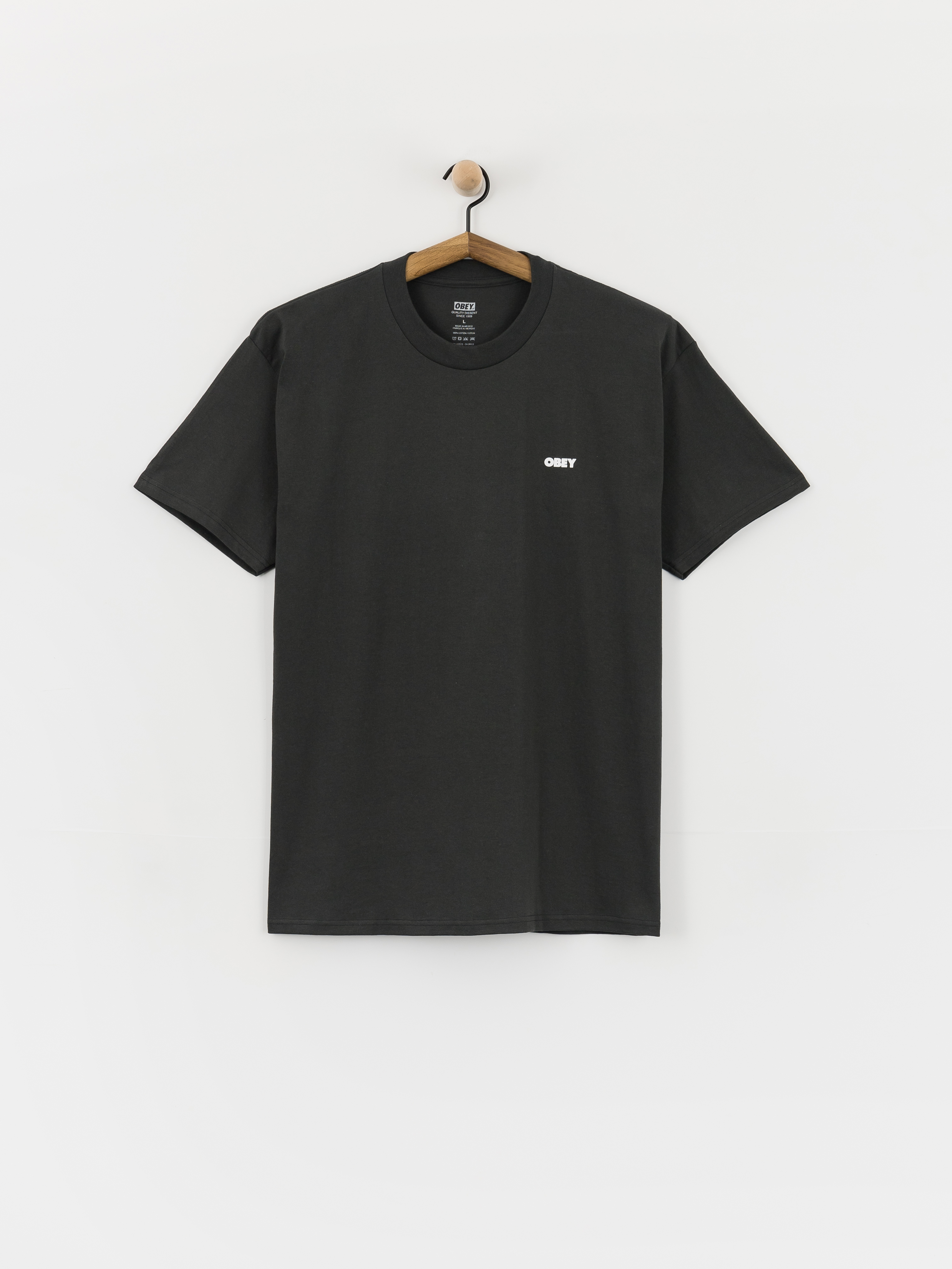 Тениска OBEY Future Unwritten (vintage black)