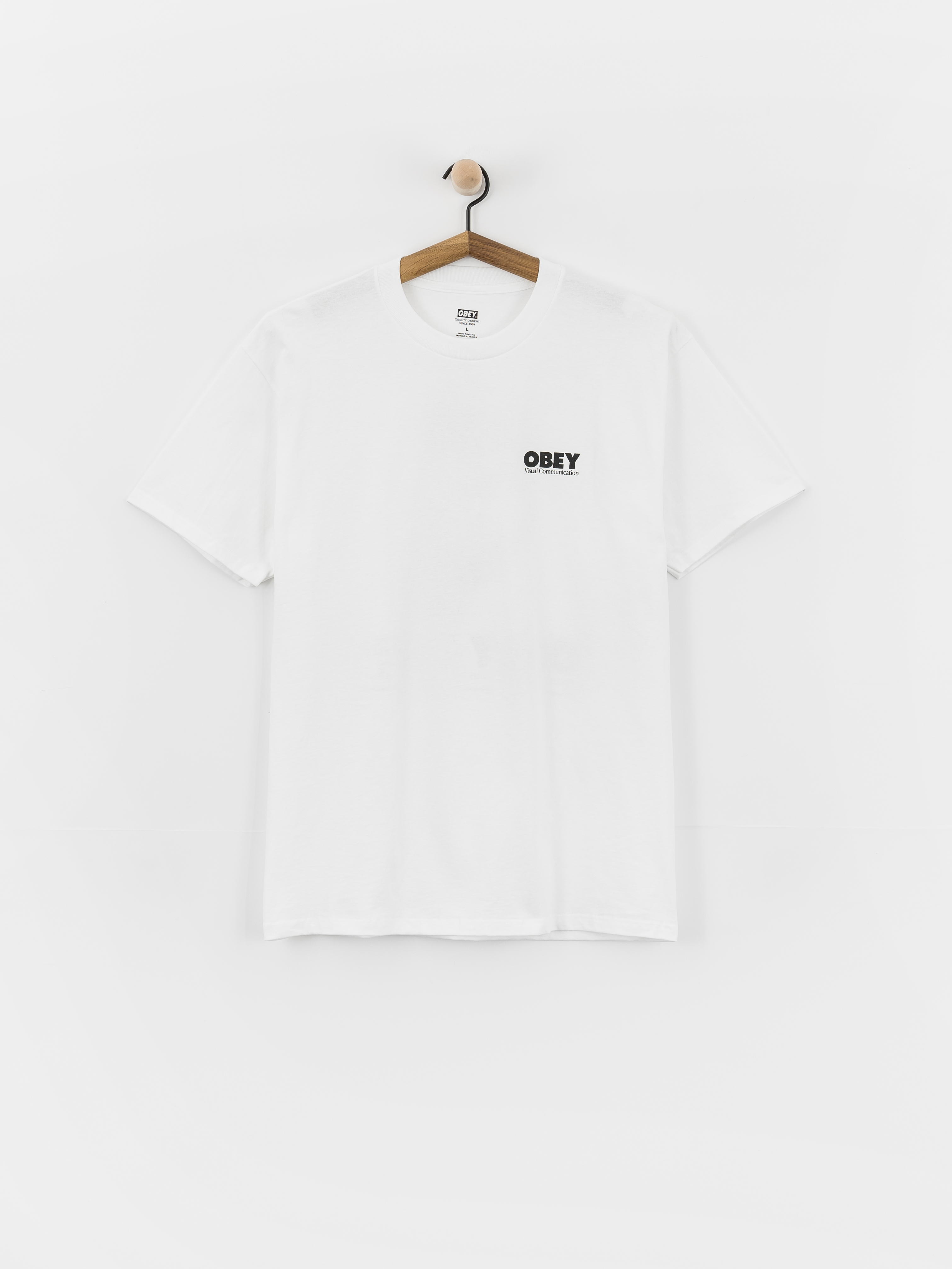 Тениска OBEY Global Systems (white)