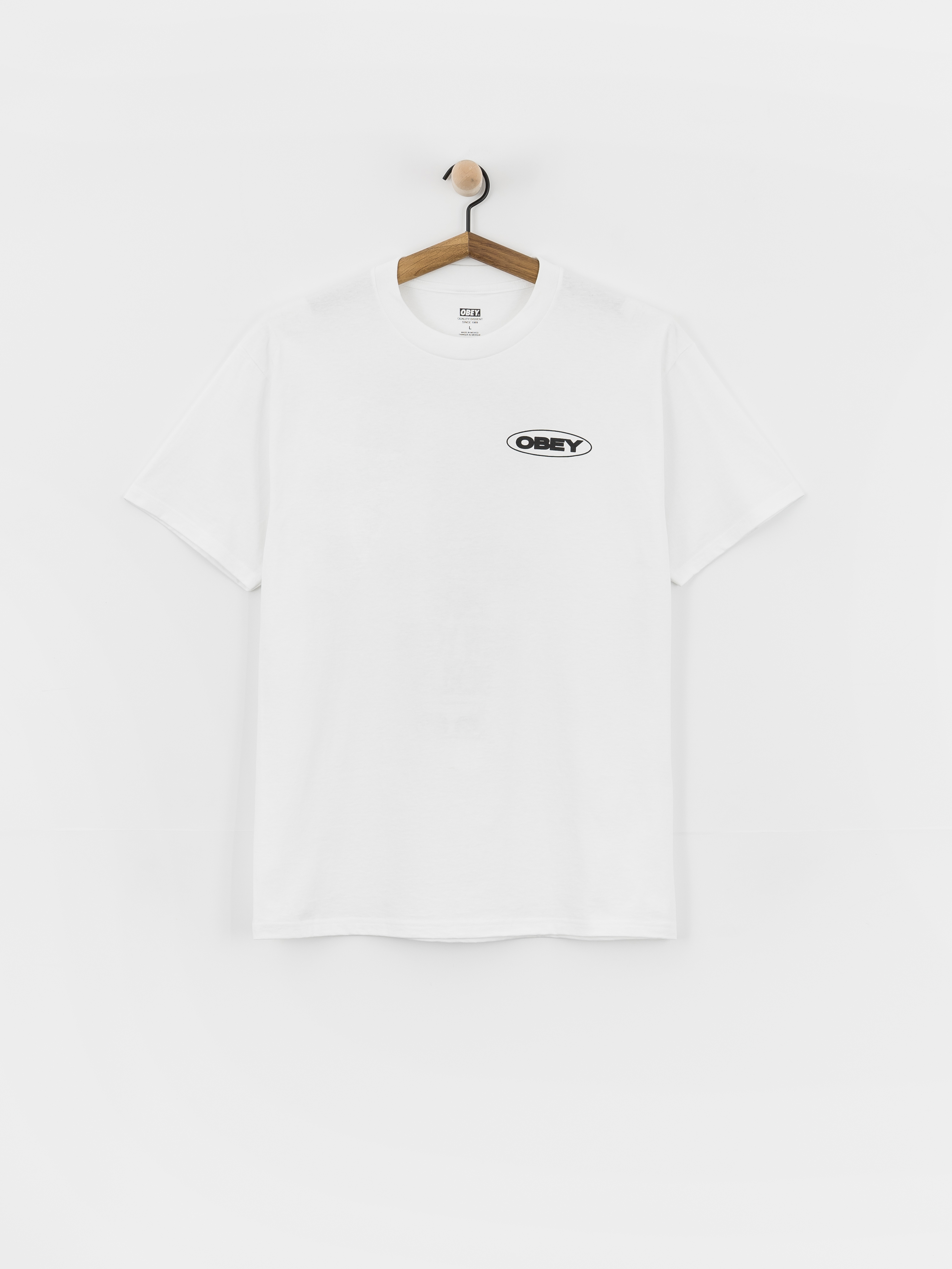 Тениска OBEY Global Impact (white)