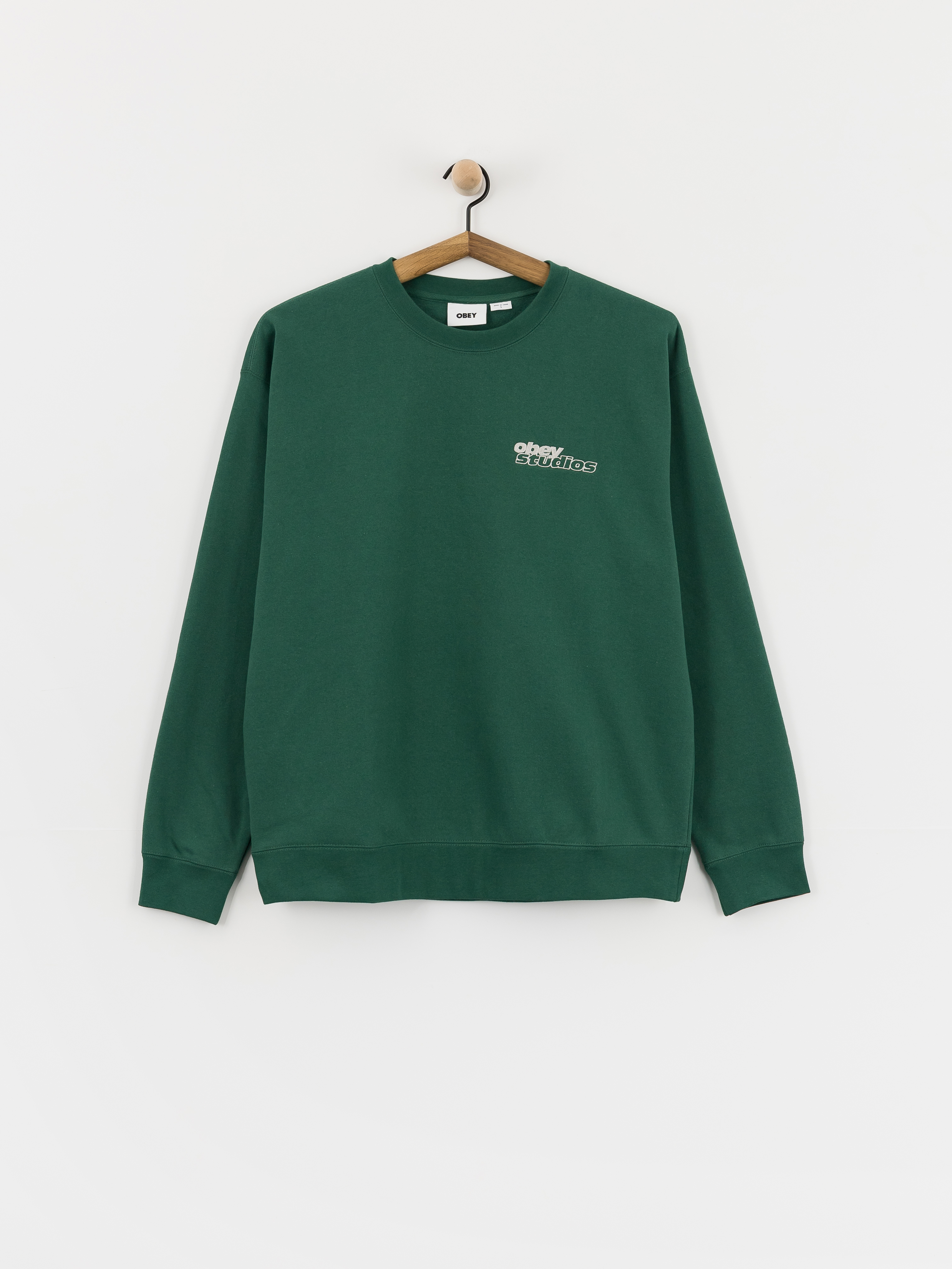 Суитшърт OBEY Tonic (rain forest)