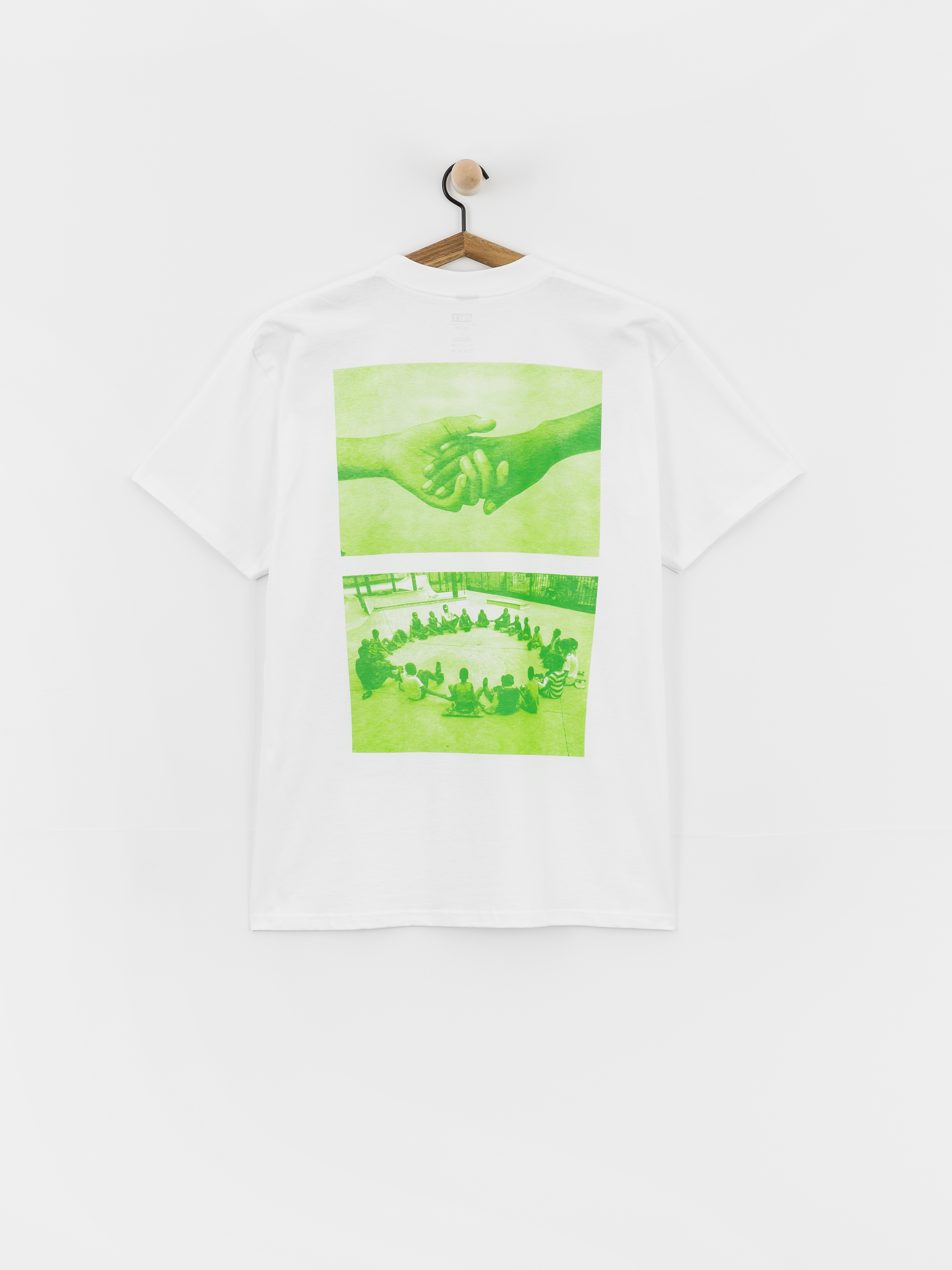 Тениска OBEY Skateistan Child Photo (white)