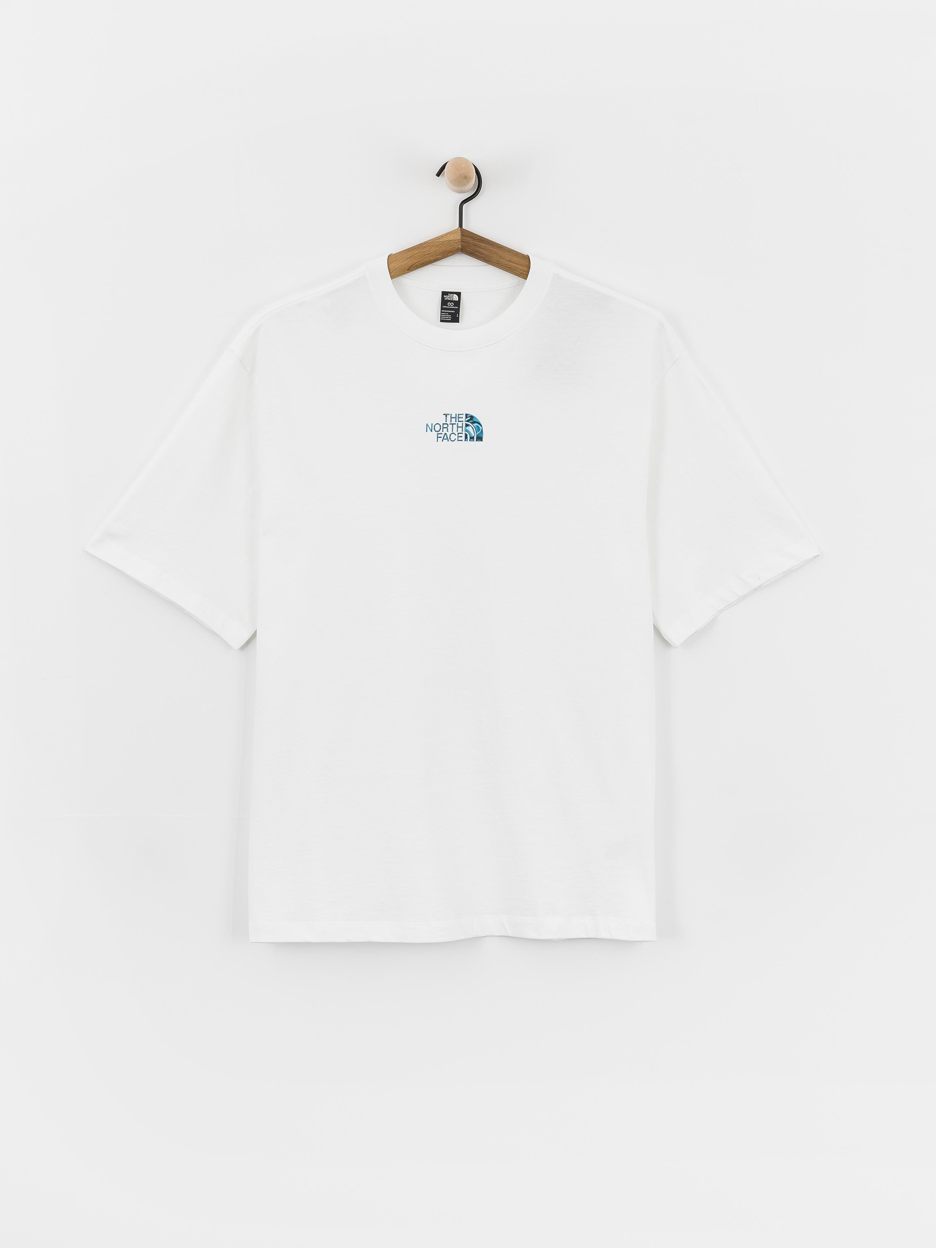 Тениска The North Face Liquid Logo Oversize (tnf white)