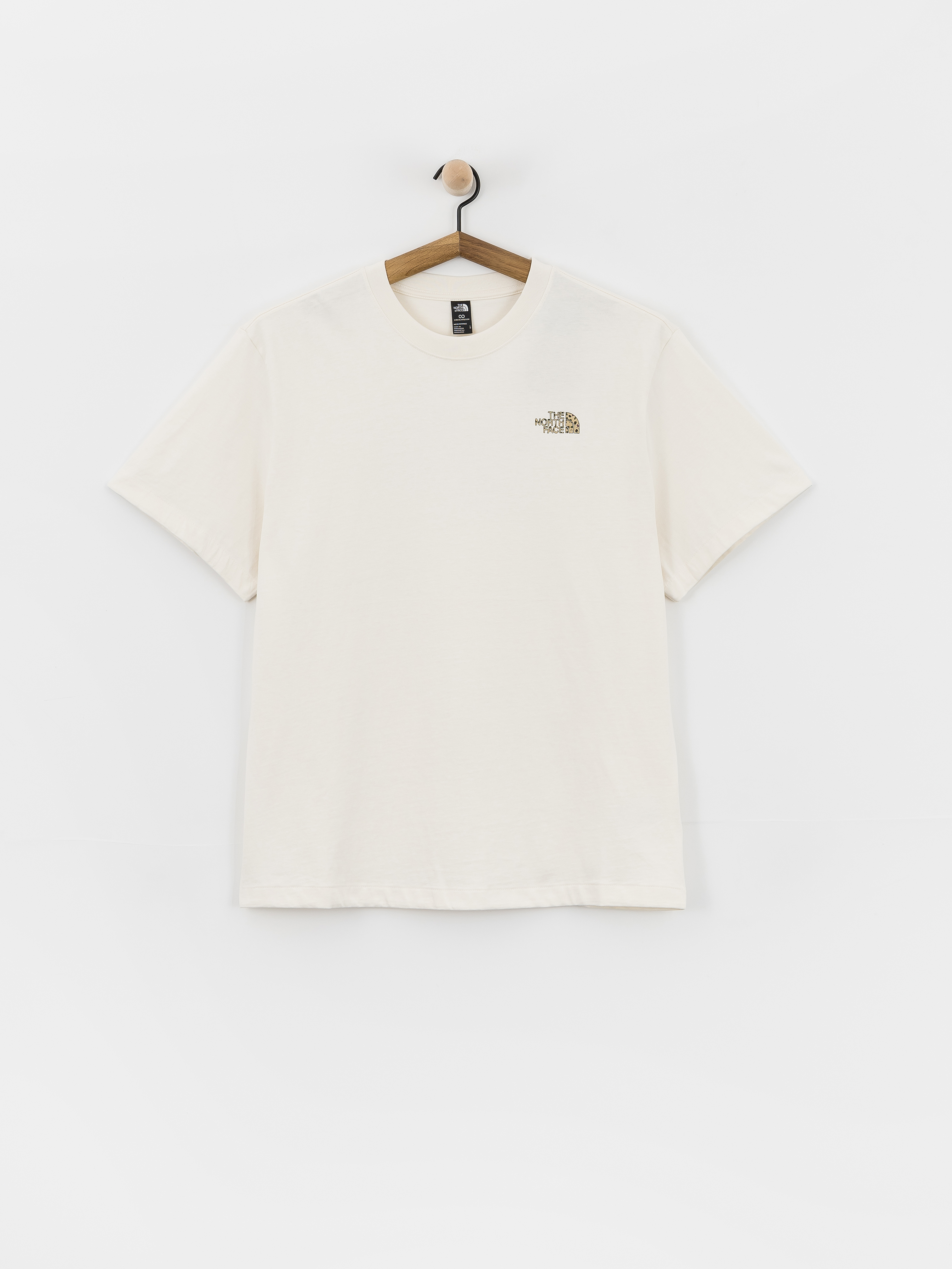 Тениска The North Face Tnf Snack Relaxed (white dune)