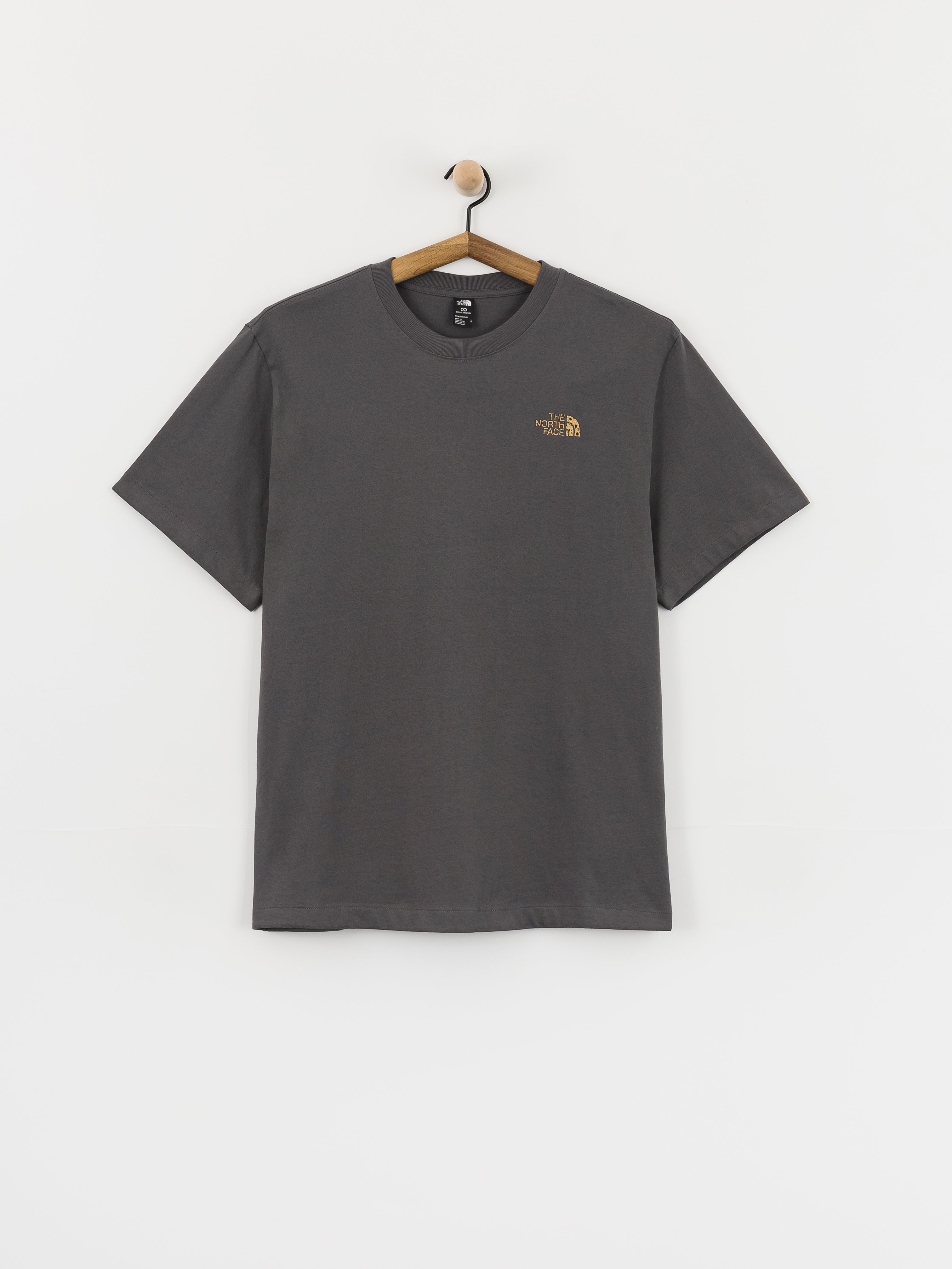 Тениска The North Face Tnf Snack Relaxed (anthracite grey)