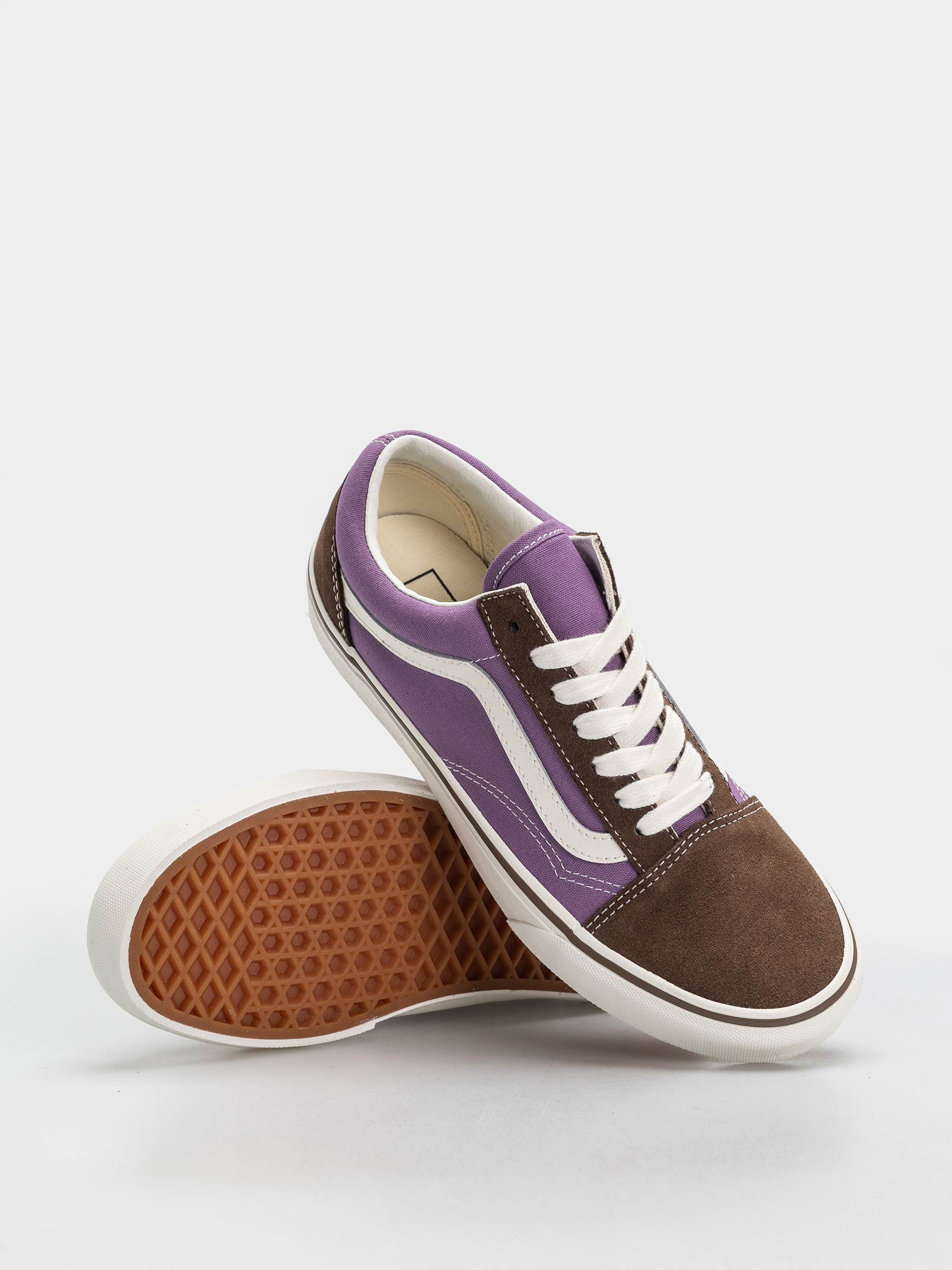 Обувки Vans Old Skool (brown/purple)