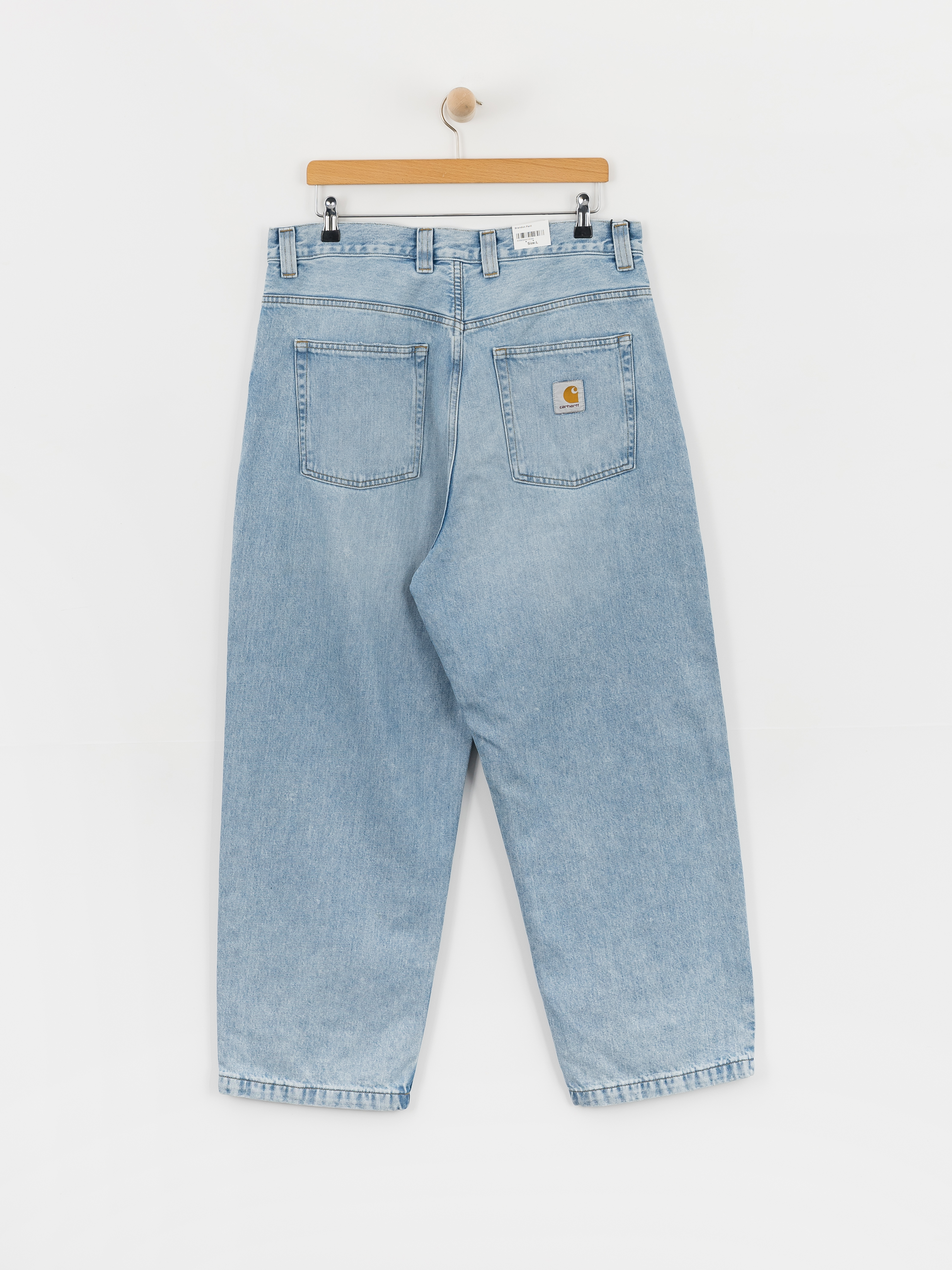 Панталони Carhartt WIP Brandon (blue heavy worn bleached)