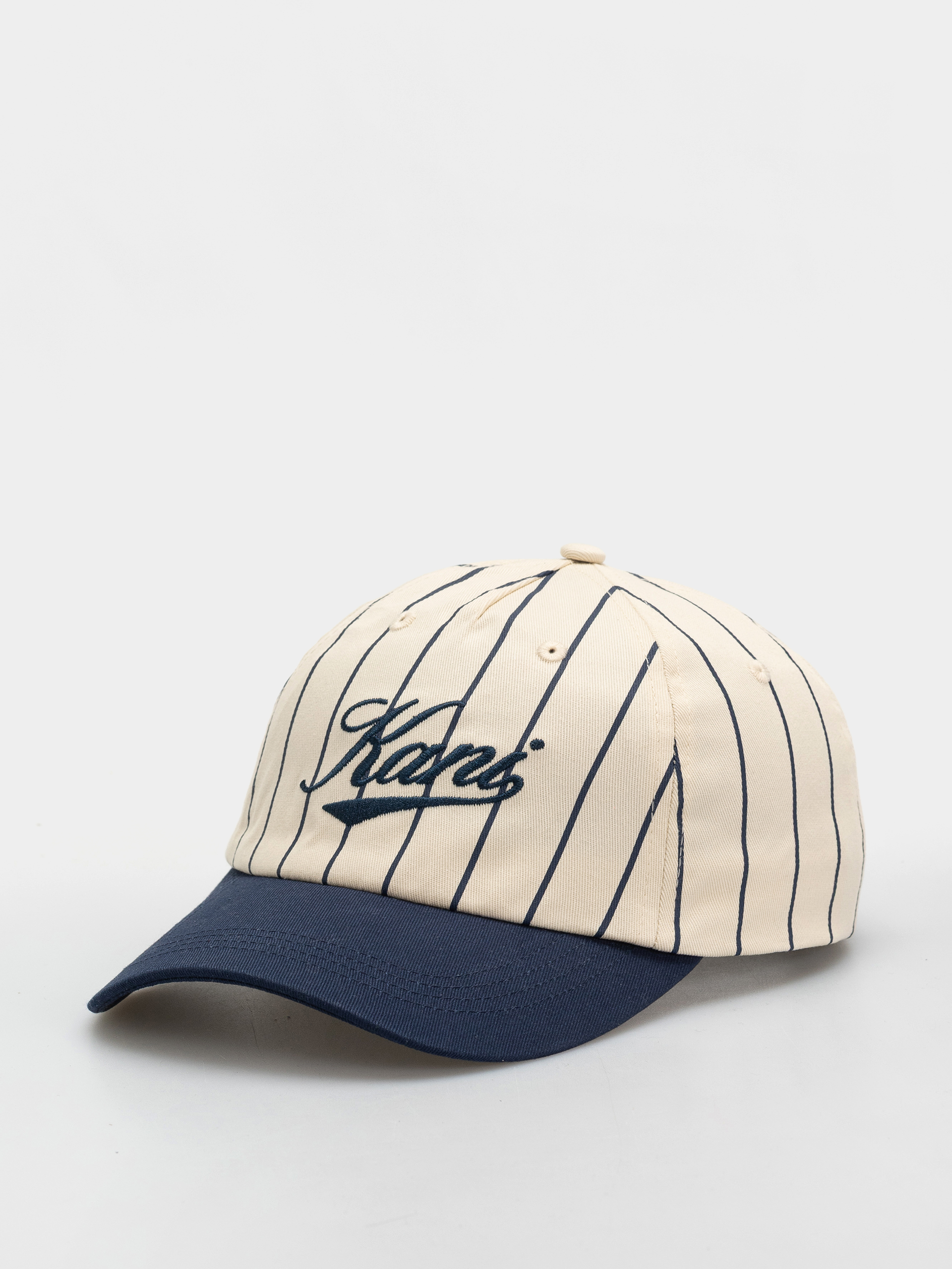 Шапка с козирка Karl Kani Cursive Varsity Pinstripe Baseball