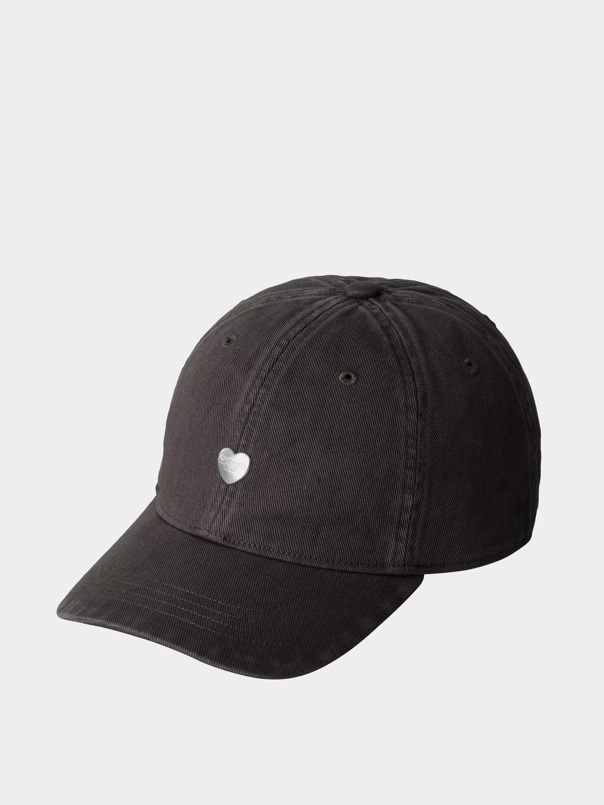 Шапка с козирка Carhartt WIP Heart Metal (black/silver)