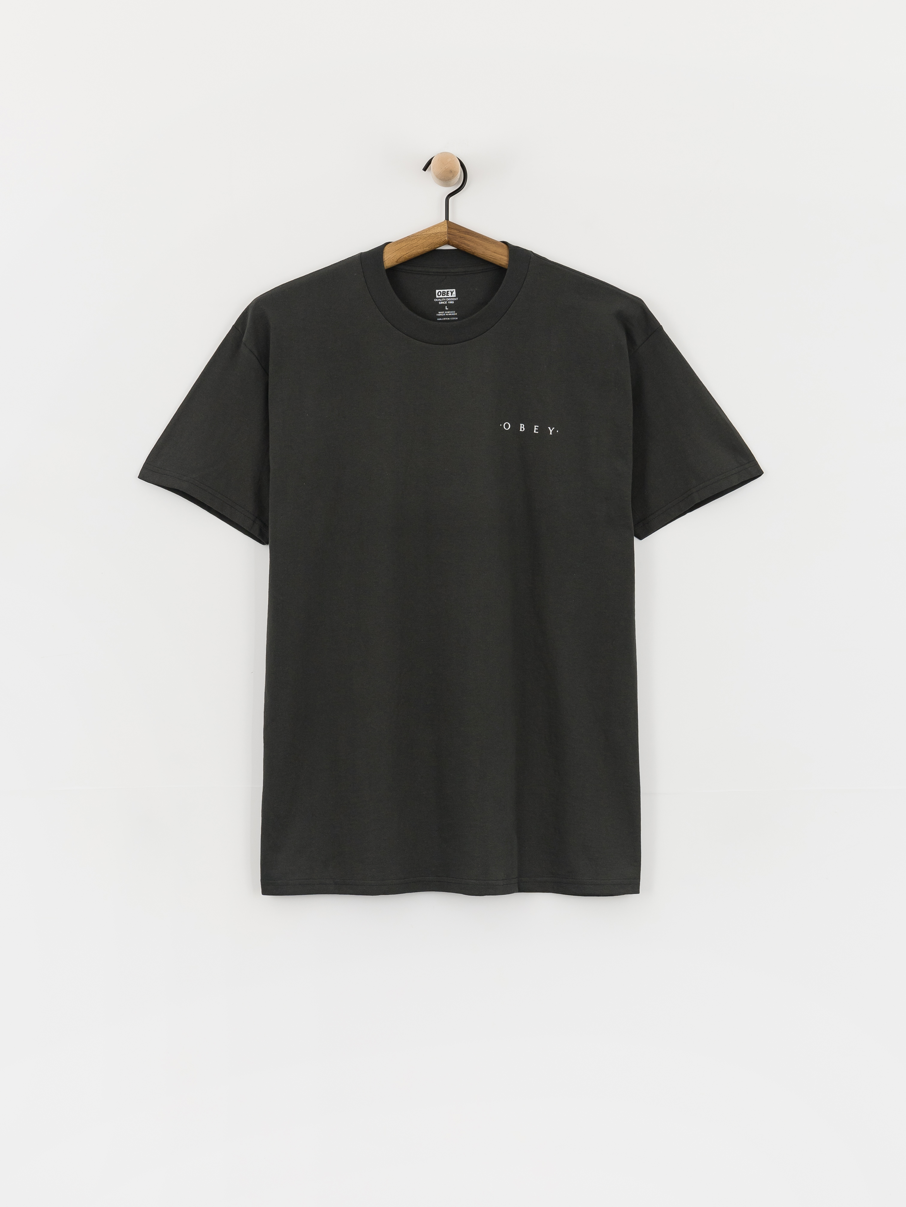 Тениска OBEY Architecture Of The Uni (vintage black)
