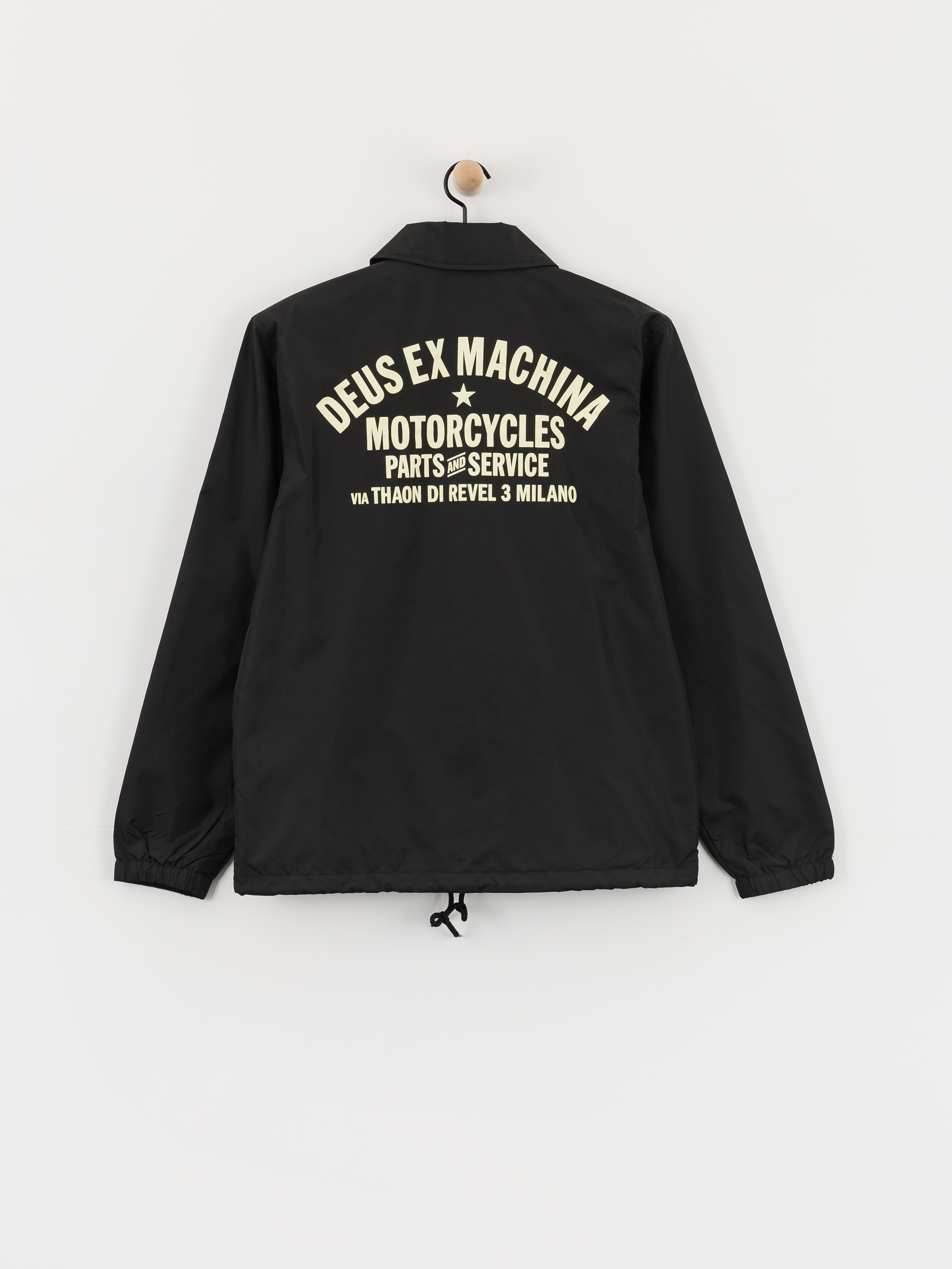 Яке Deus Ex Machina Milano Coach (black)