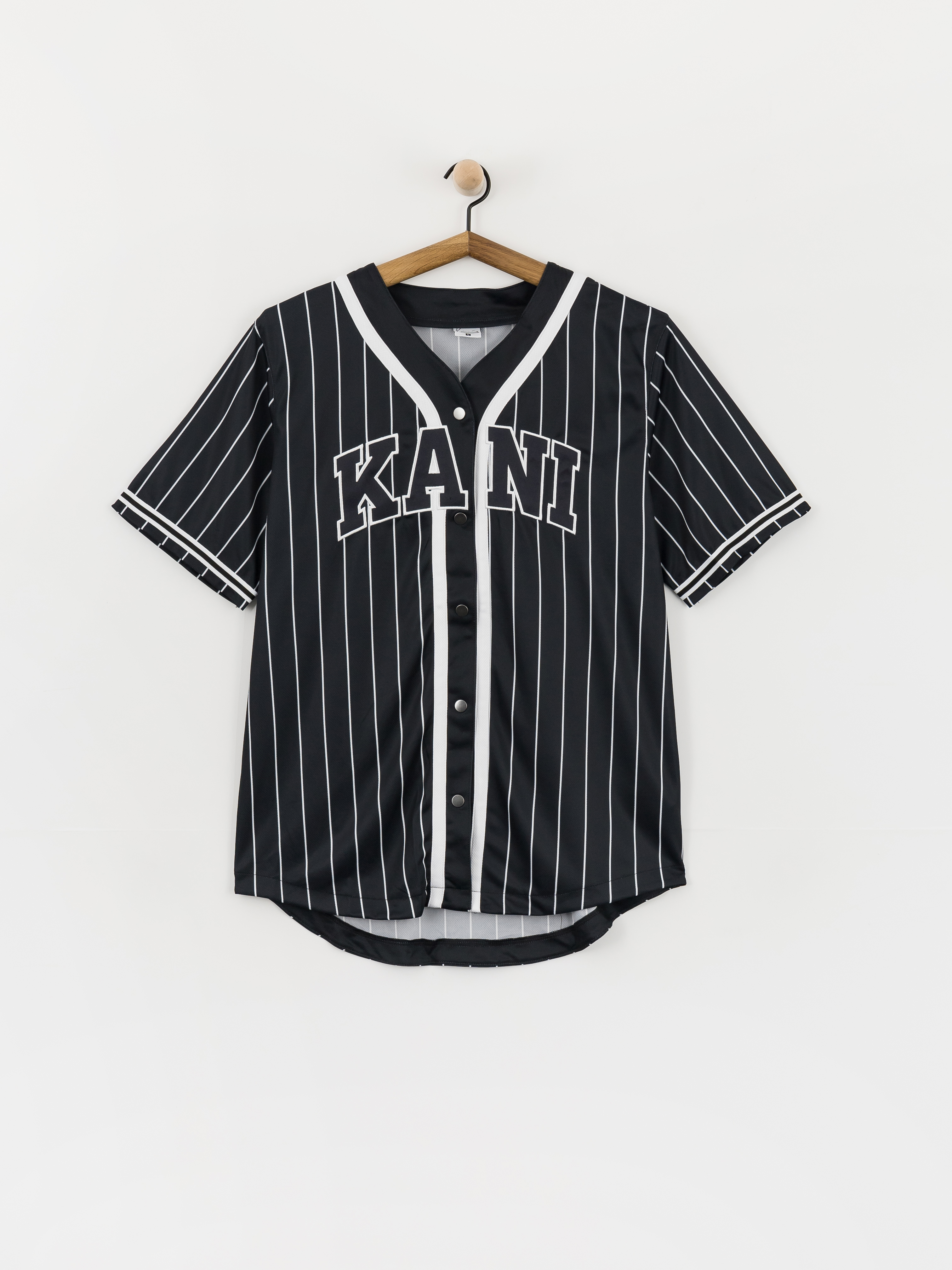 Риза Karl Kani Serif Pinstripe Baseball