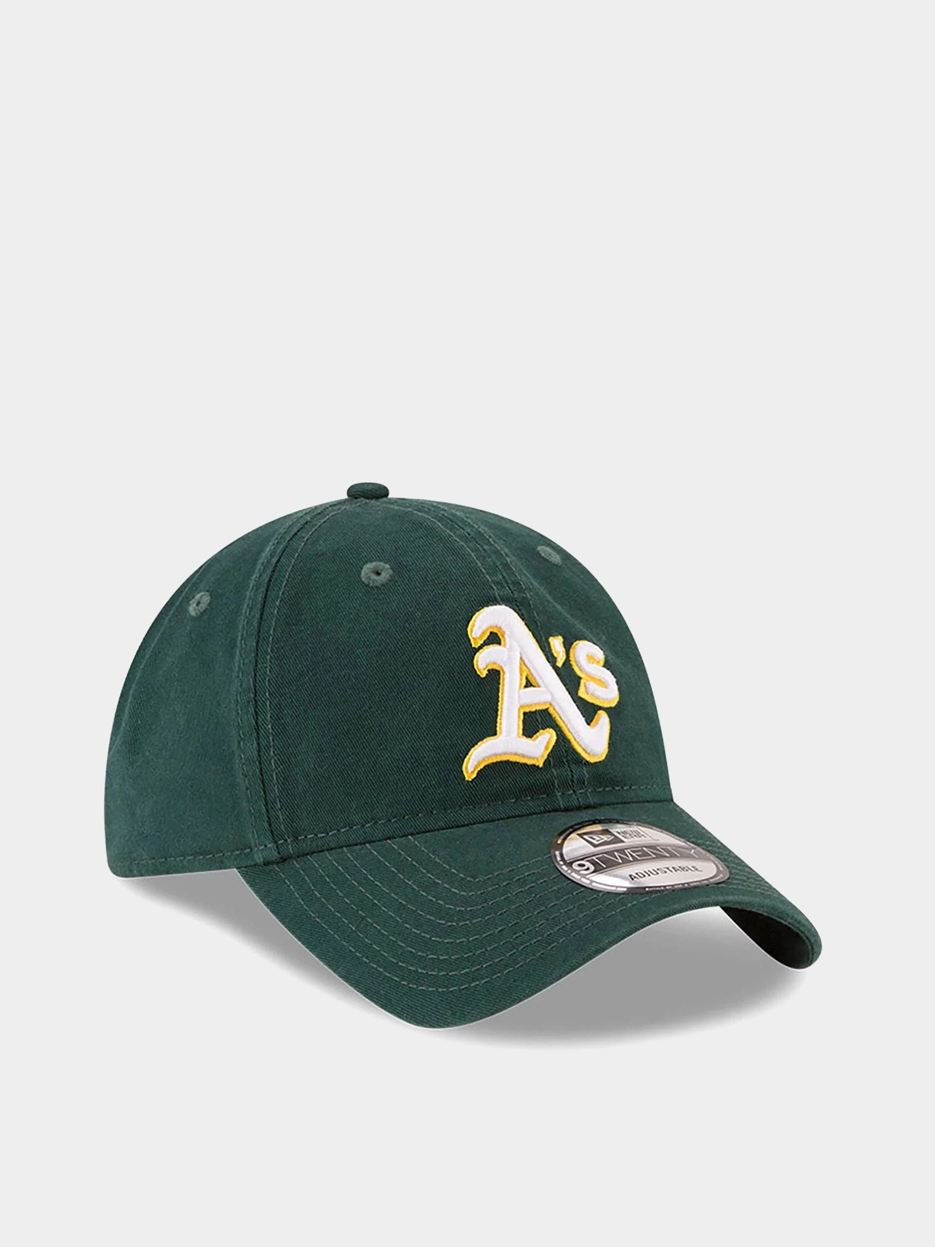 Шапка с козирка New Era Core Classics 9Twenty Oakland Athletics (forest green)