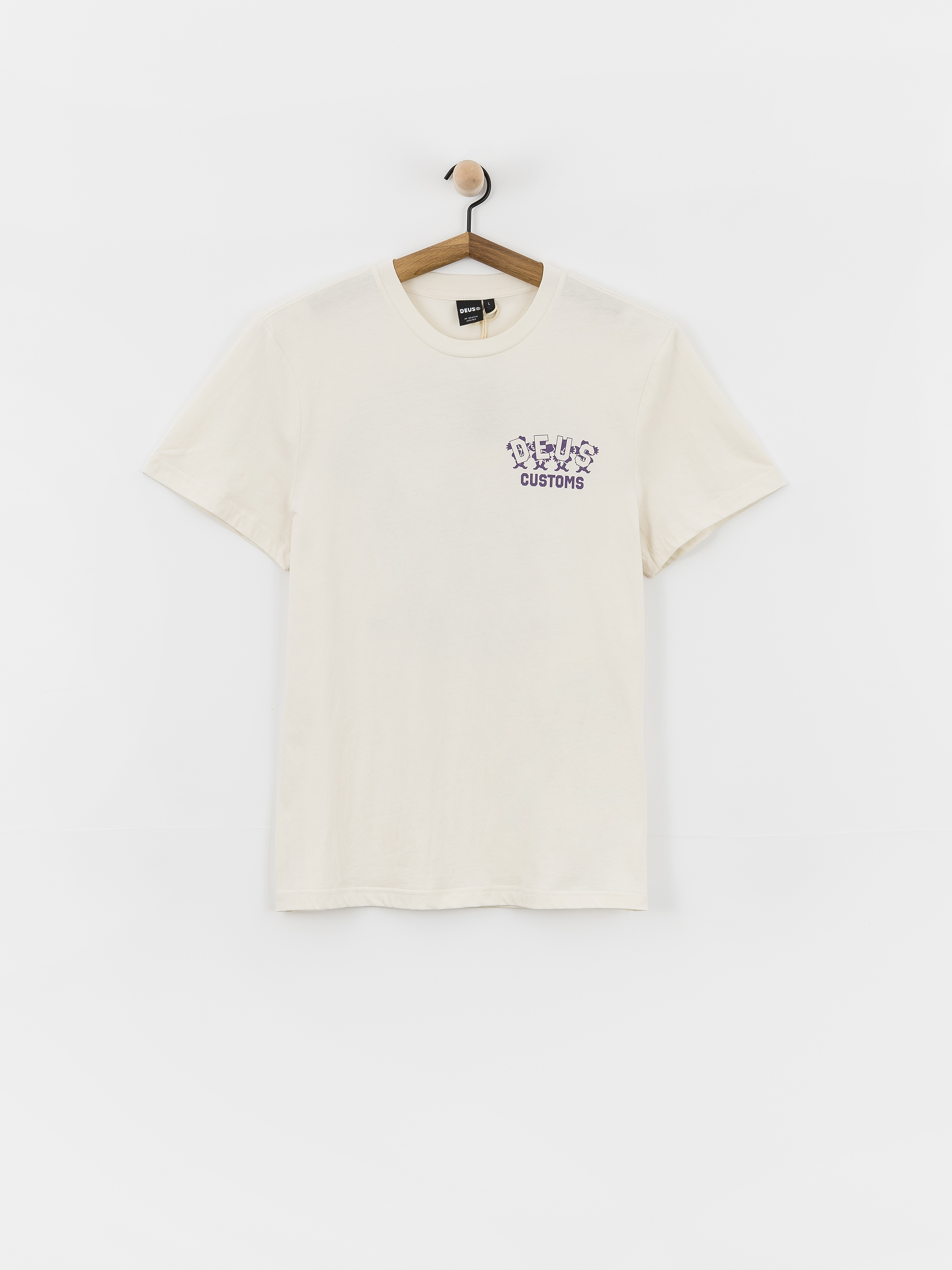 Тениска Deus Ex Machina Fancy Pansy (vintage white)