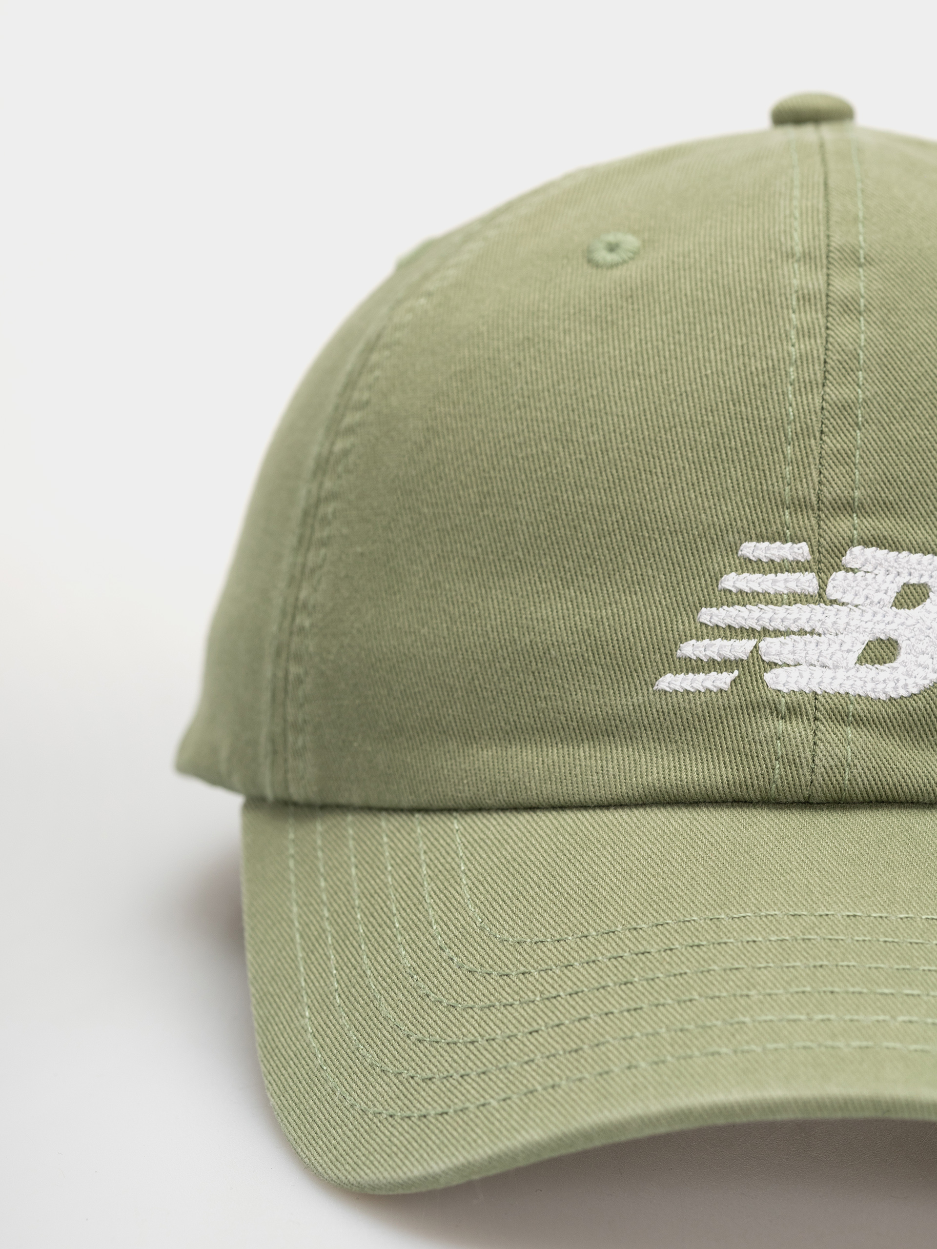 Шапка с козирка New Balance 6 Panel Chain Stitch Logo (oregano)