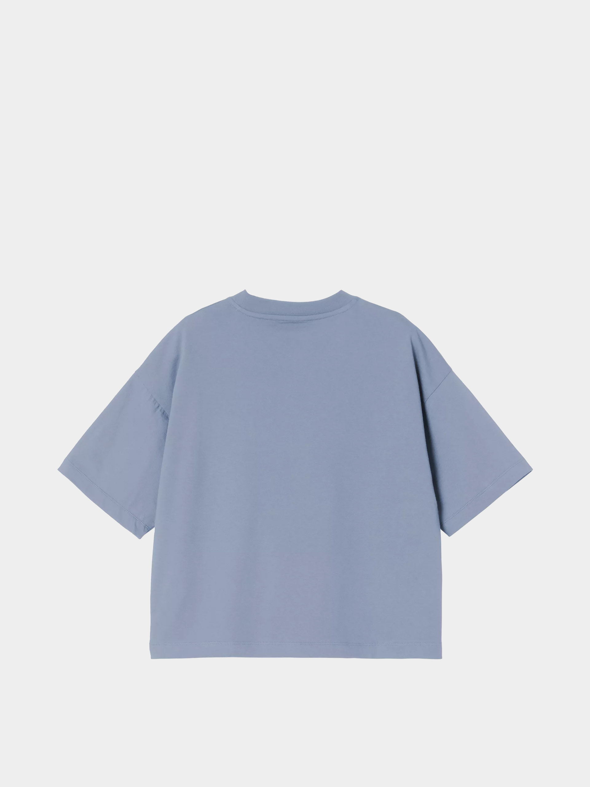 Тениска Carhartt WIP Chester Wmn (gentle blue)