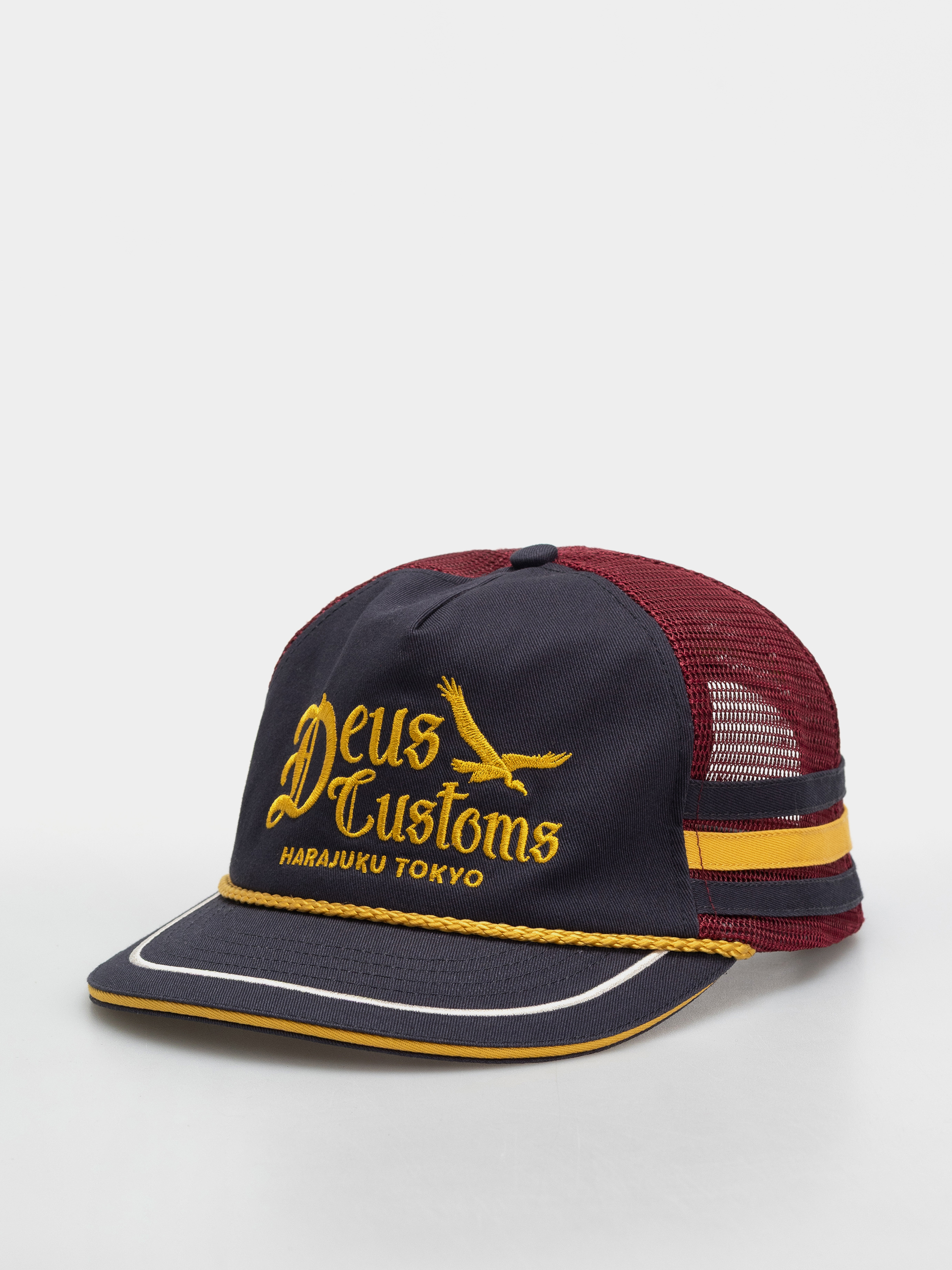 u0428u0430u043fu043au0430 u0441 u043au043eu0437u0438u0440u043au0430 Deus Ex Machina Beep Beep Trucker (dark navy)