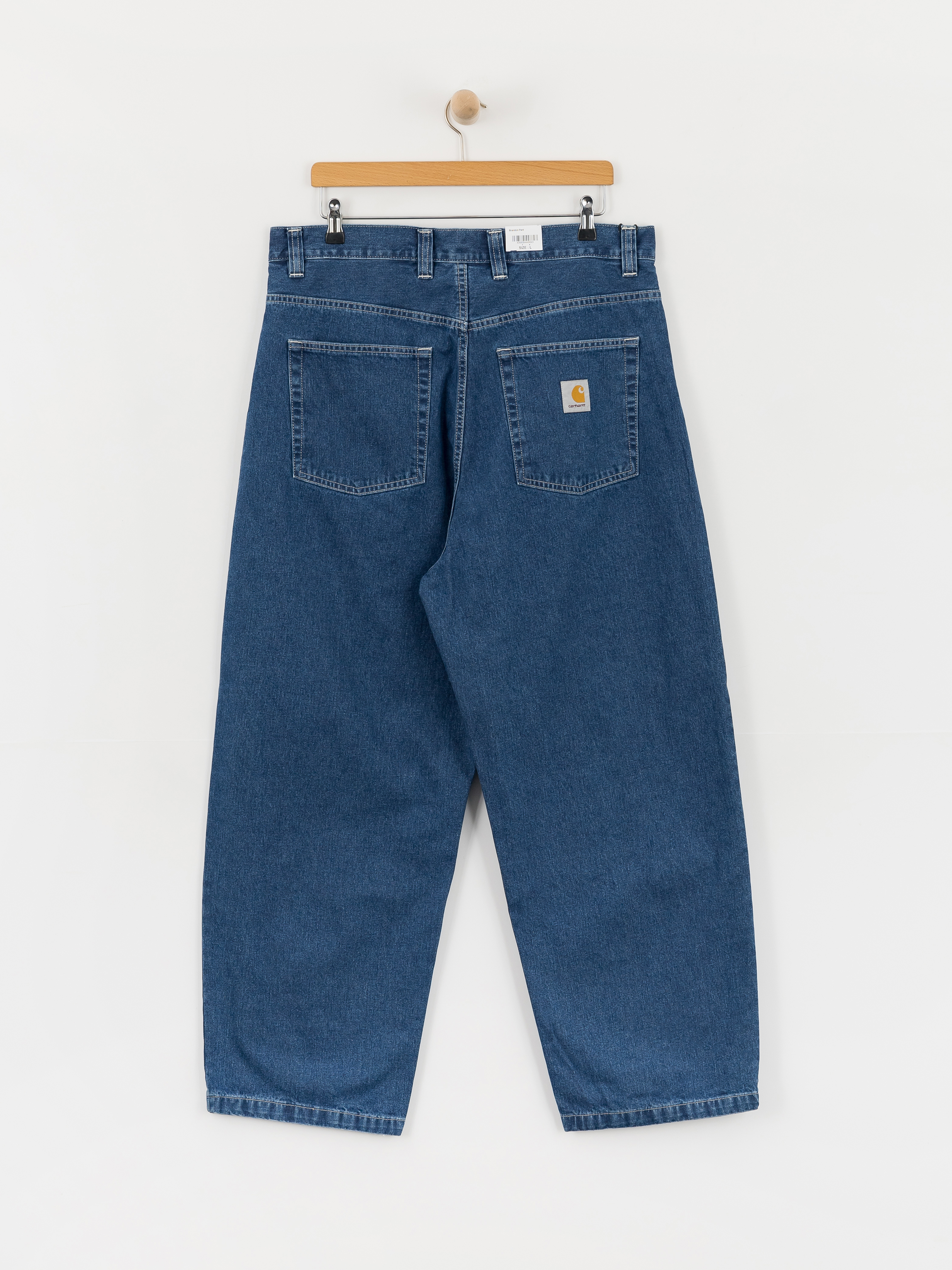 Панталони Carhartt WIP Brandon (blue stone washed)