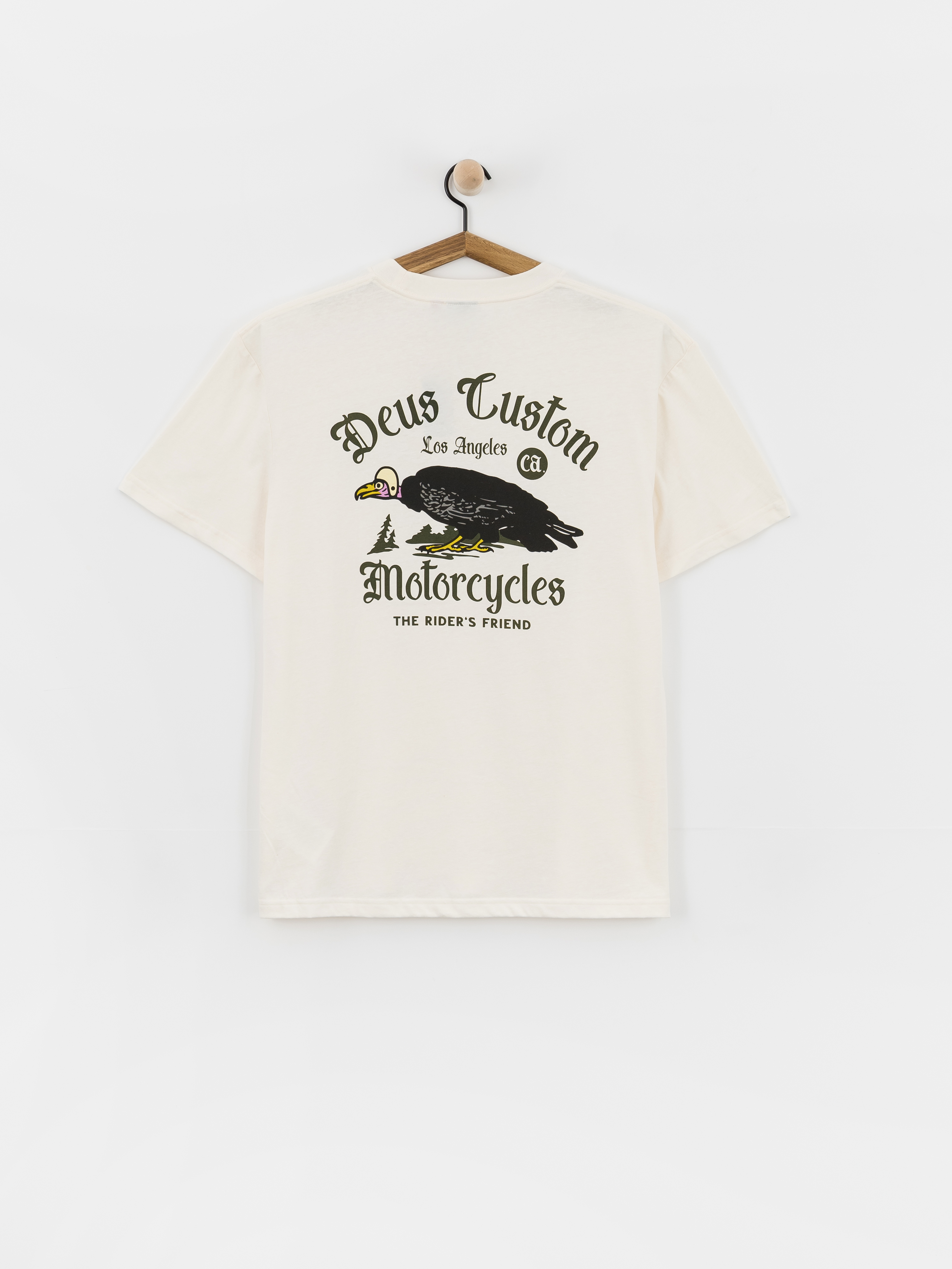 Тениска Deus Ex Machina Beep Beep (dirty white)